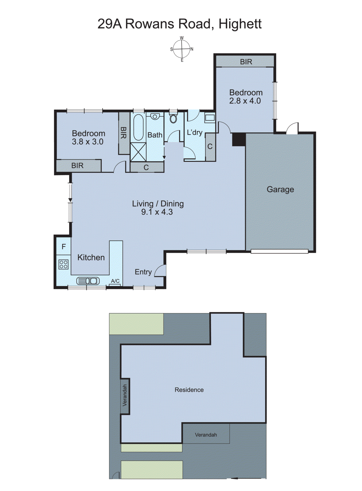 29A Rowans Road, Highett VIC 3190 - Floorplan