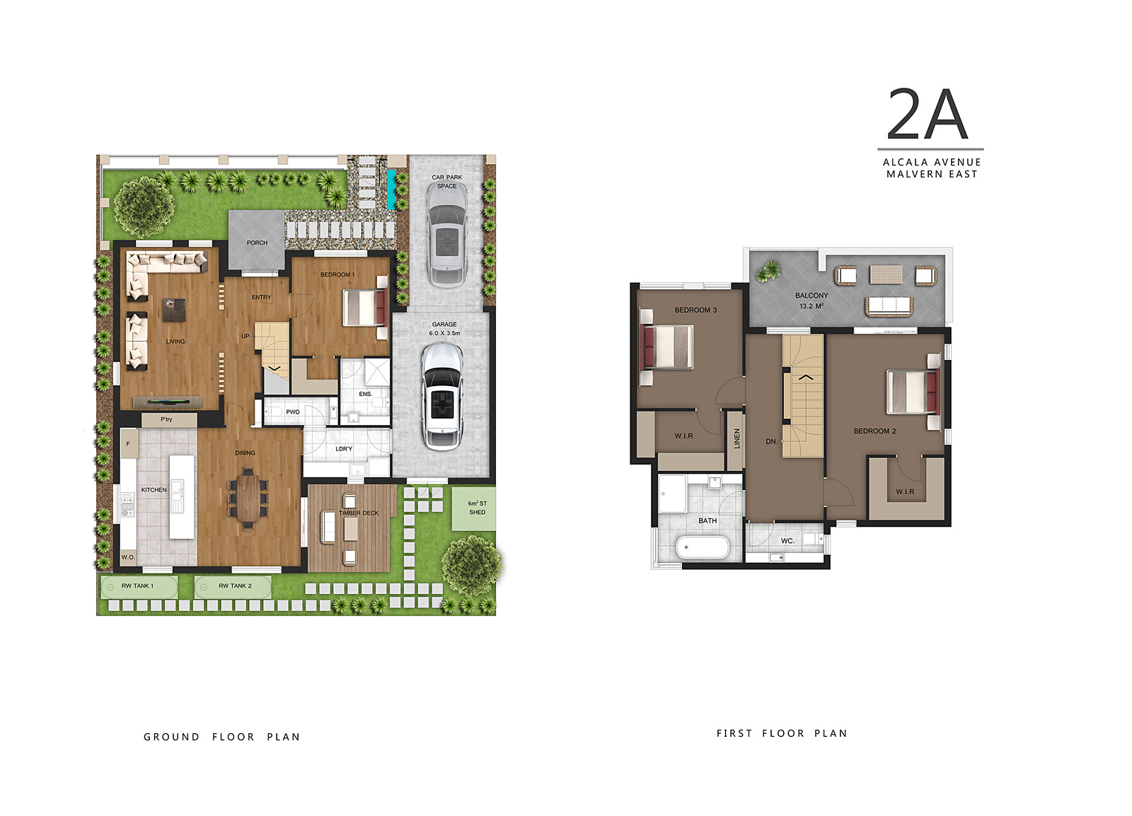 2a Alcala Avenue, Malvern East VIC 3145 - Floorplan