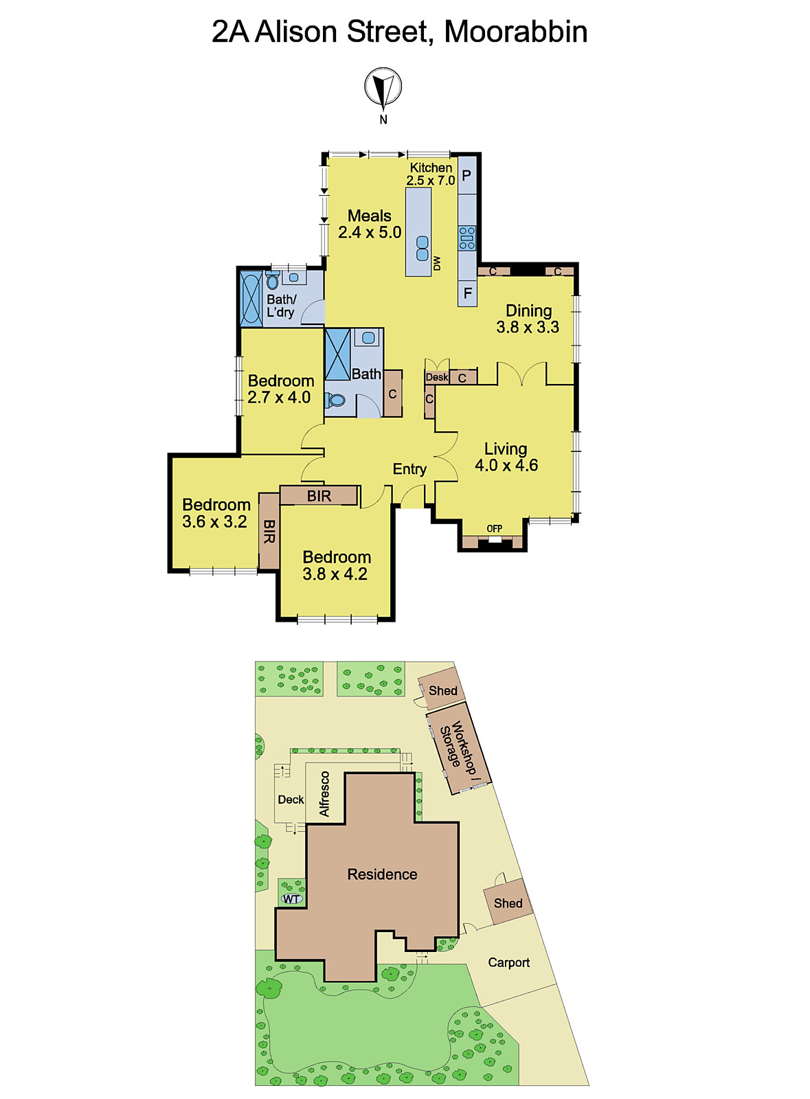 2A Alison Street, Moorabbin VIC 3189 - Floorplan