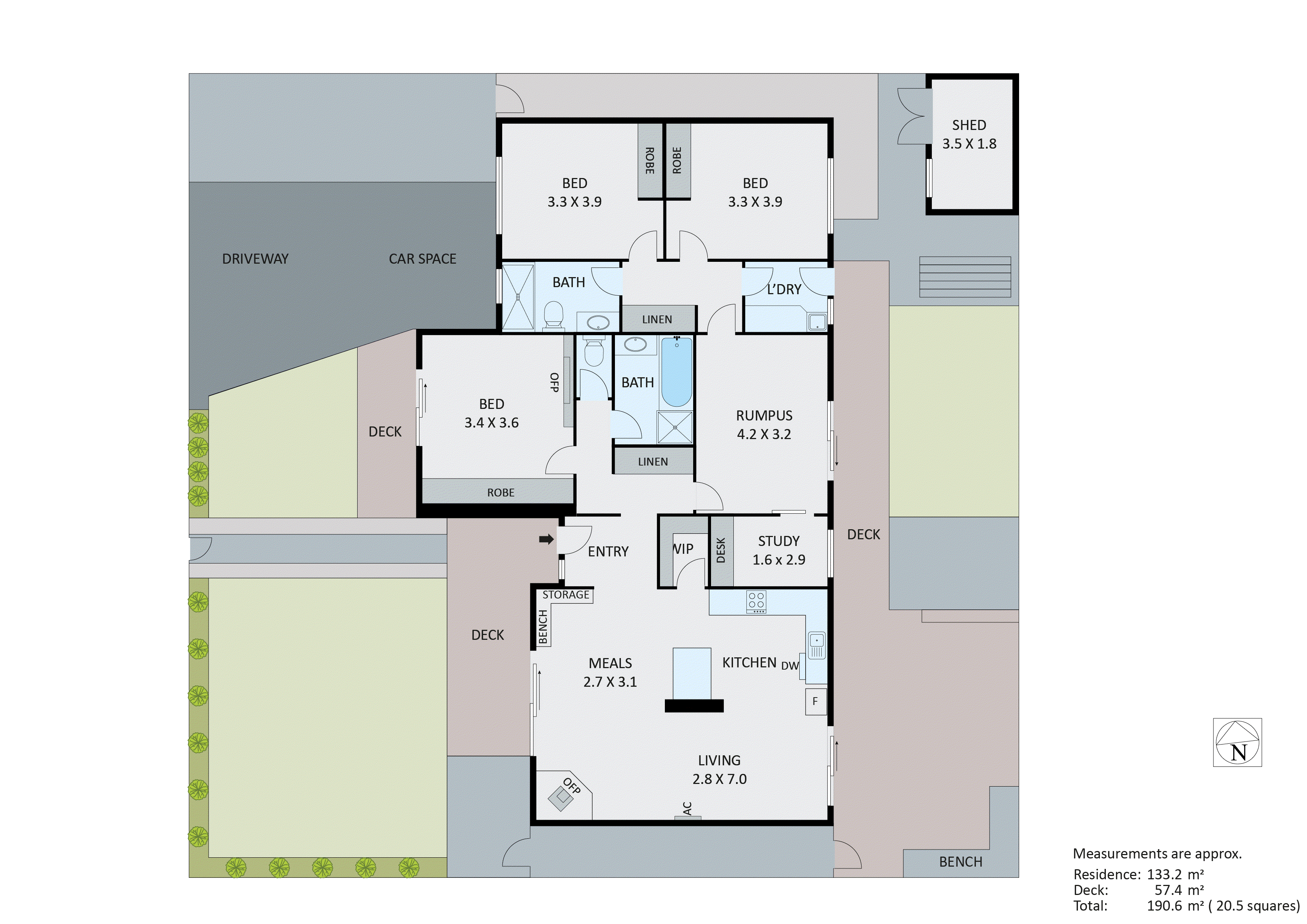 2A Bardoel Court, Chelsea VIC 3196 - Floorplan