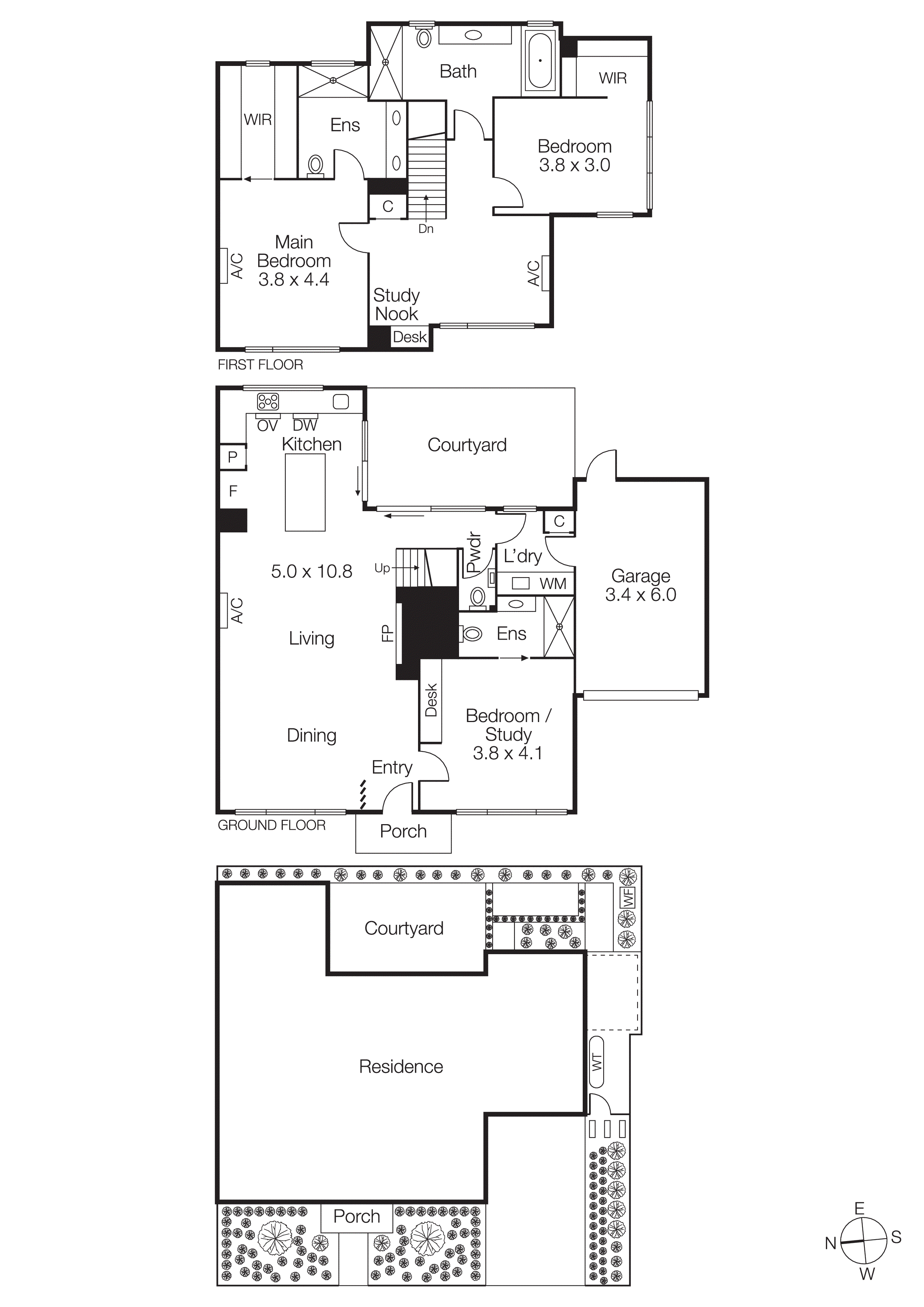 2A Charles Street, Hampton VIC 3188 - Floorplan