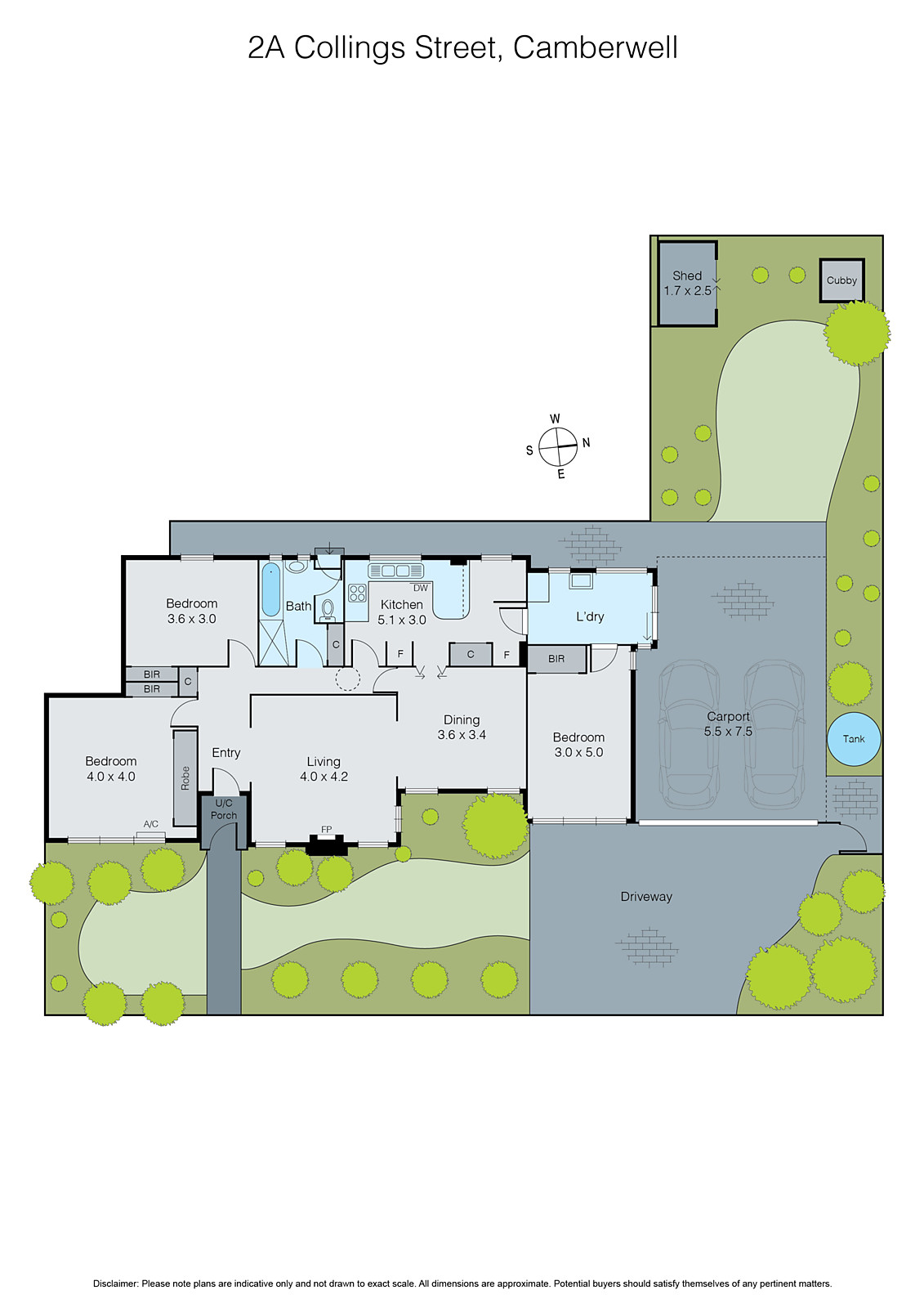 2A Collings Street, Camberwell VIC 3124 - Floorplan