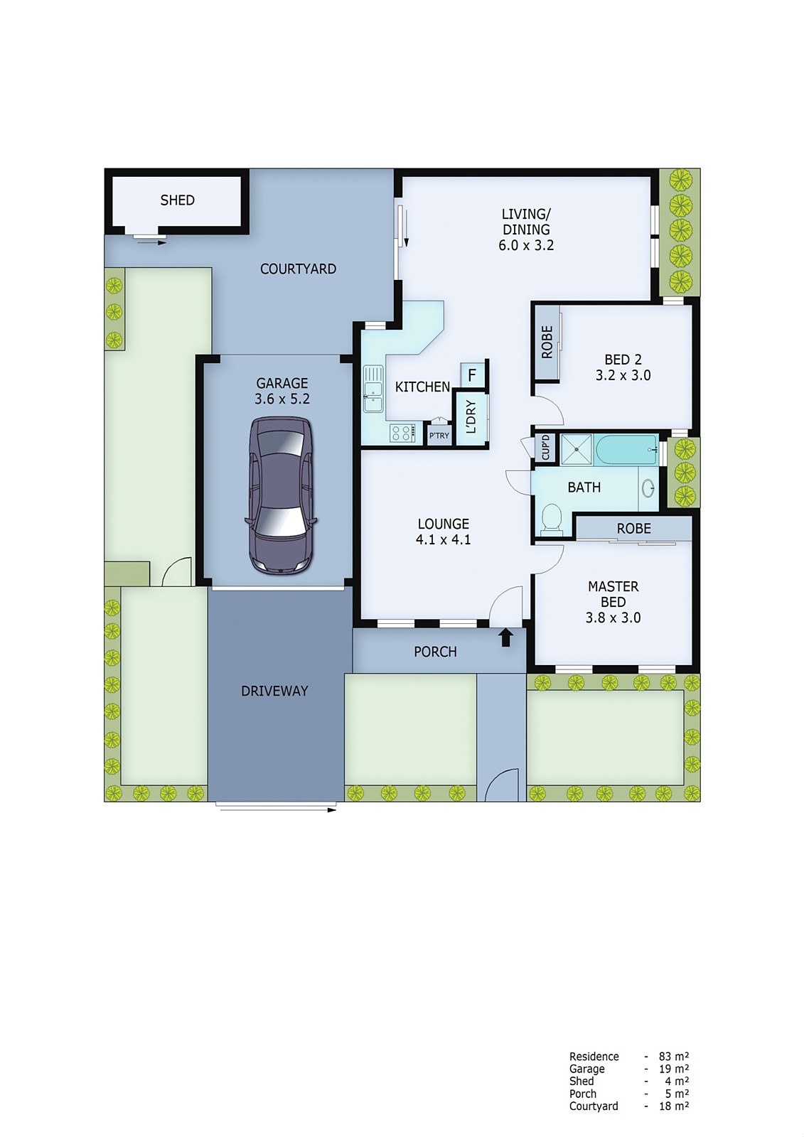 2A Elaine Court, Bentleigh East VIC 3165 - Floorplan