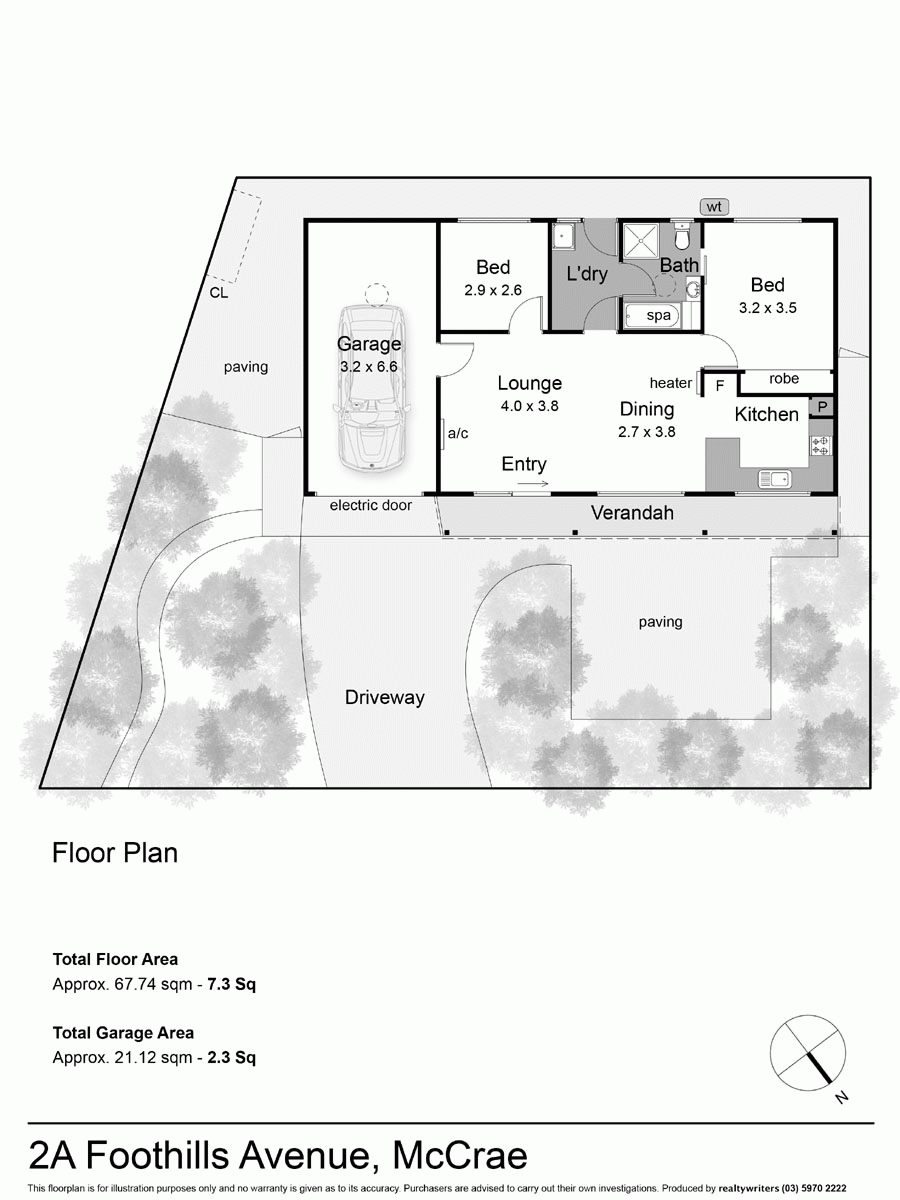 2A Foothills Avenue, MCCRAE VIC 3938 - Floorplan