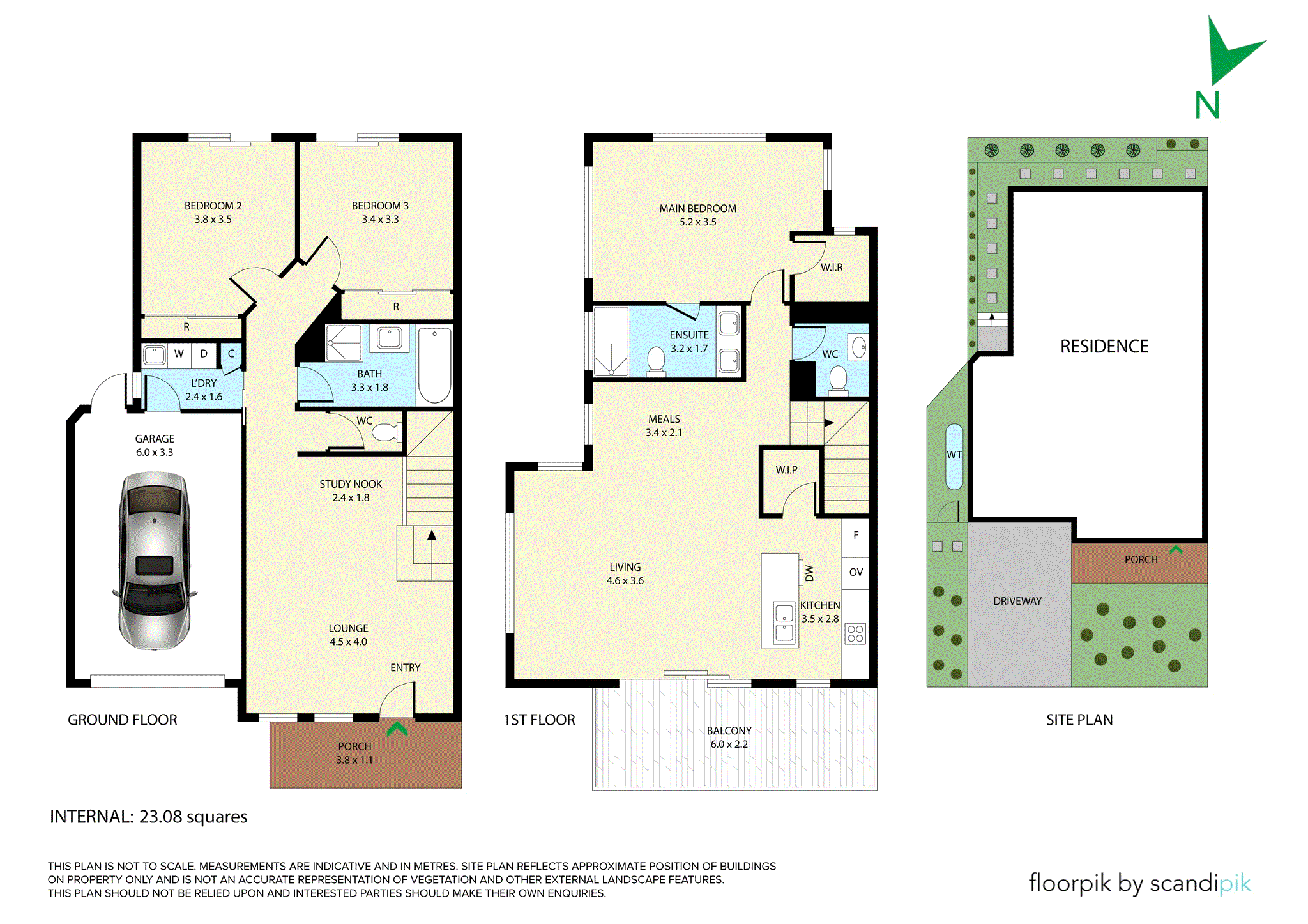 2A Garrisson Grove, Wantirna VIC 3152 - Floorplan