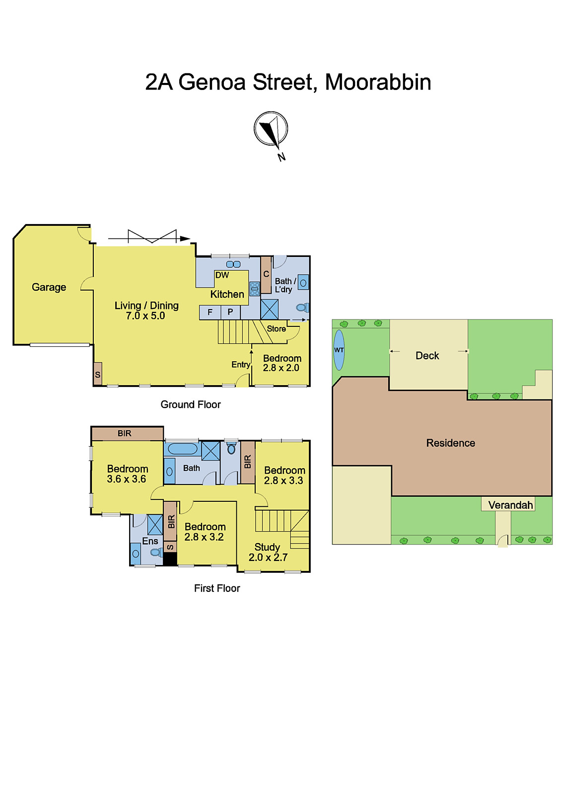 2a Genoa Street, Moorabbin VIC 3189 - Floorplan