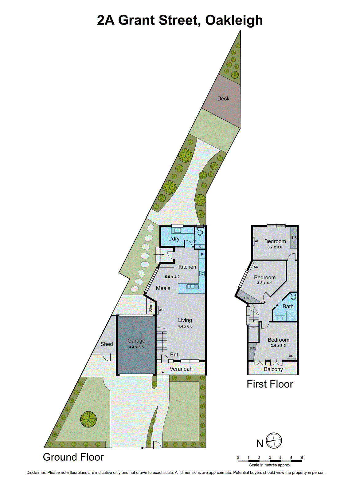 2A Grant Street, Oakleigh VIC 3166 - Floorplan
