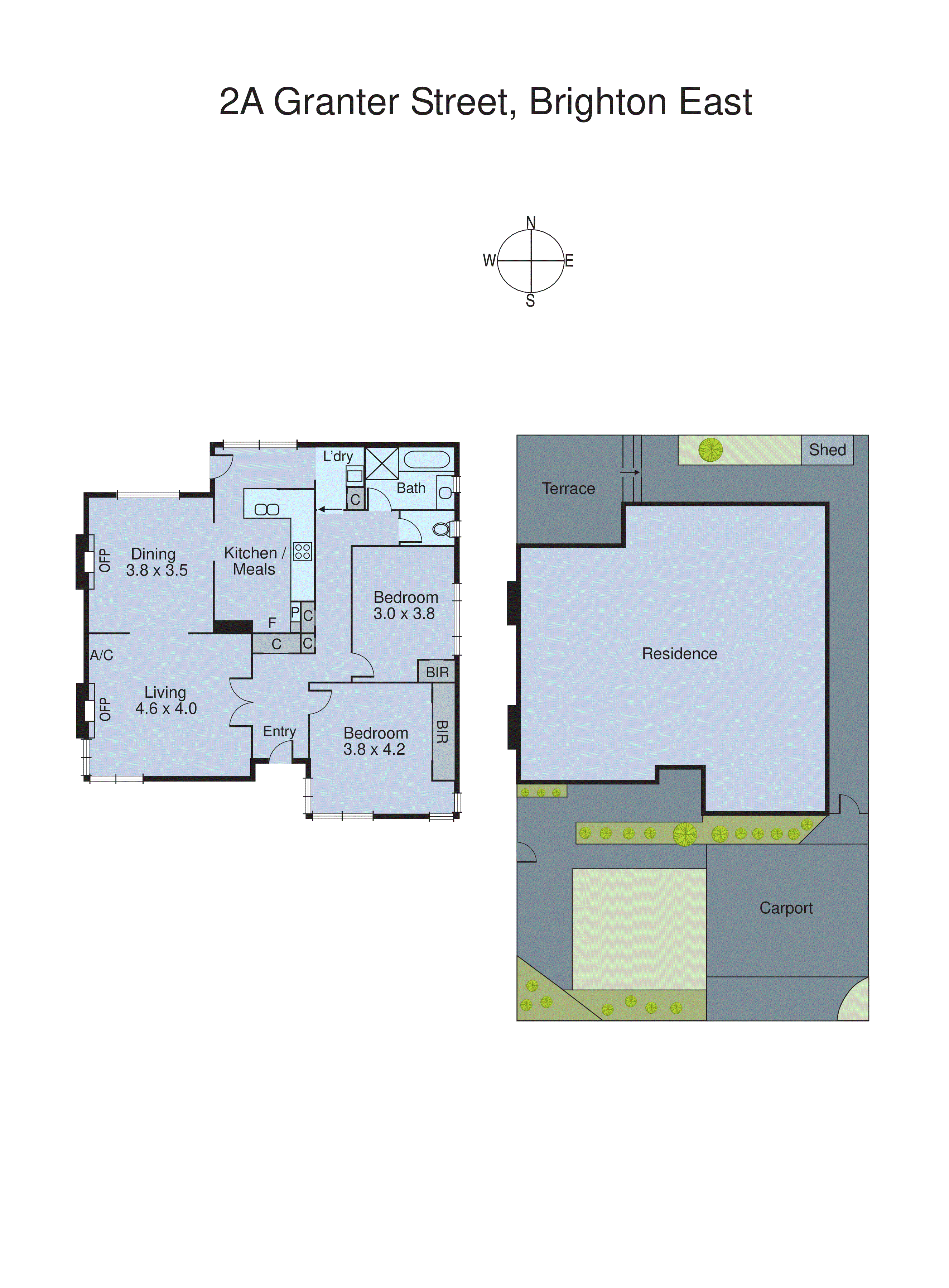 2A Granter Street, Brighton East VIC 3187 - Floorplan