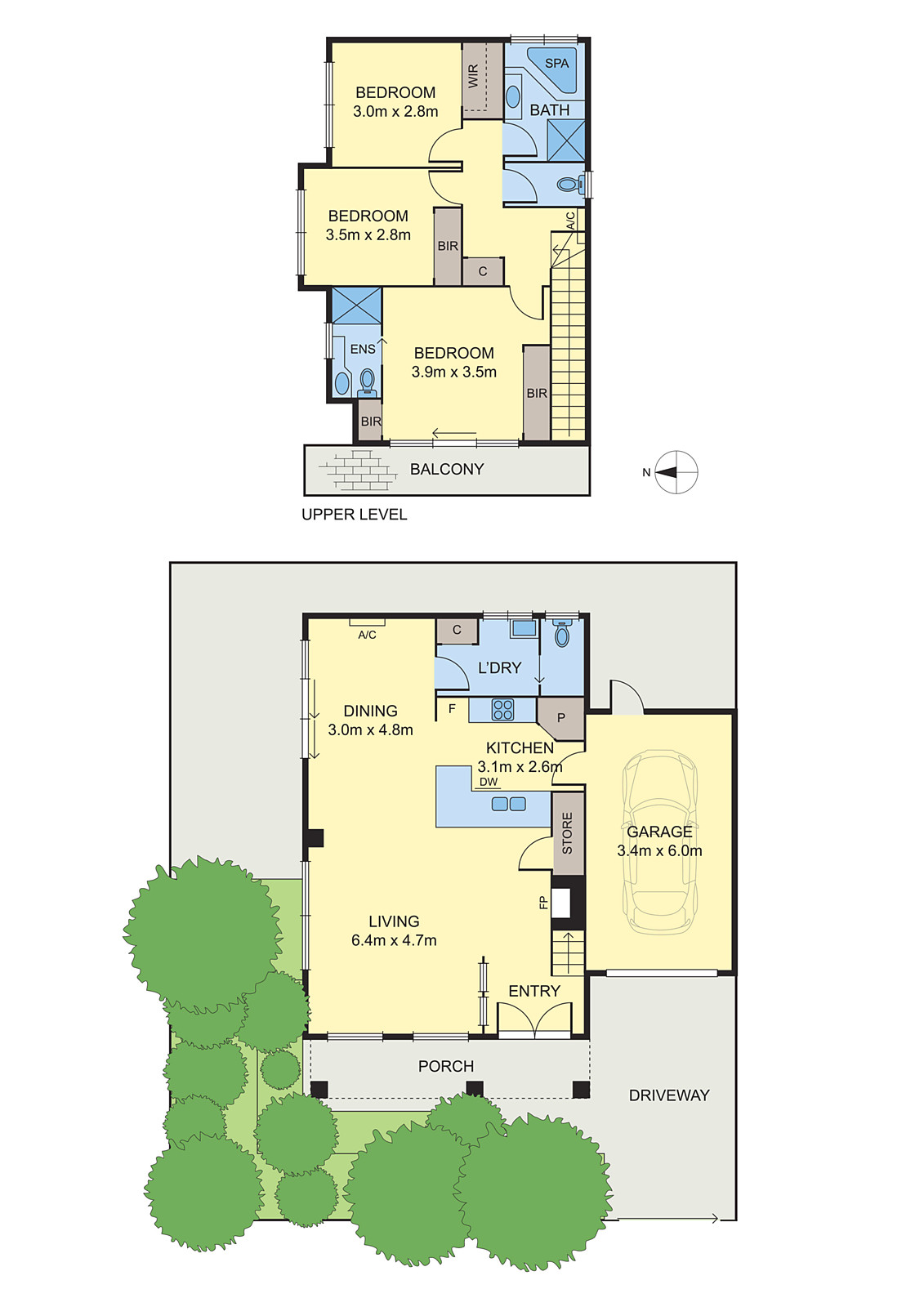 2A Hinton Close, Norlane VIC 3214 - Floorplan