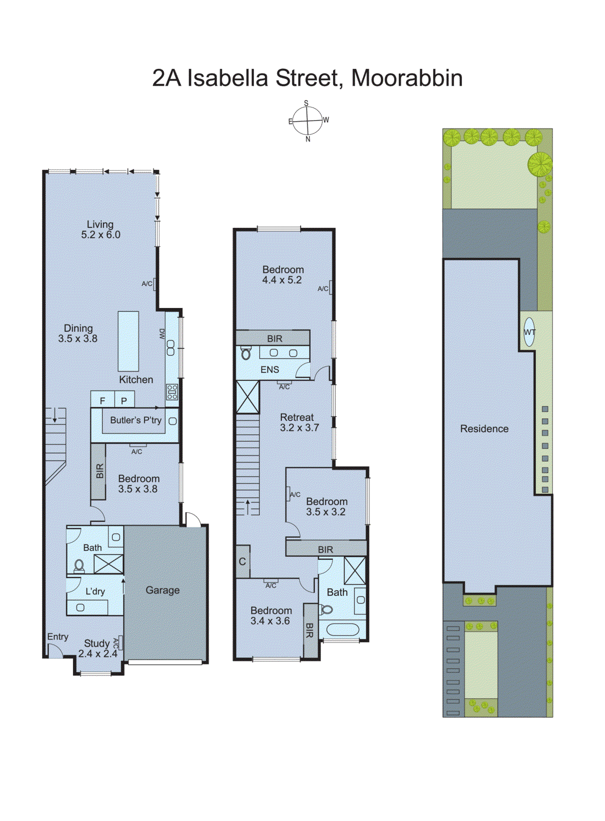2a Isabella Street, Moorabbin VIC 3189 - Floorplan