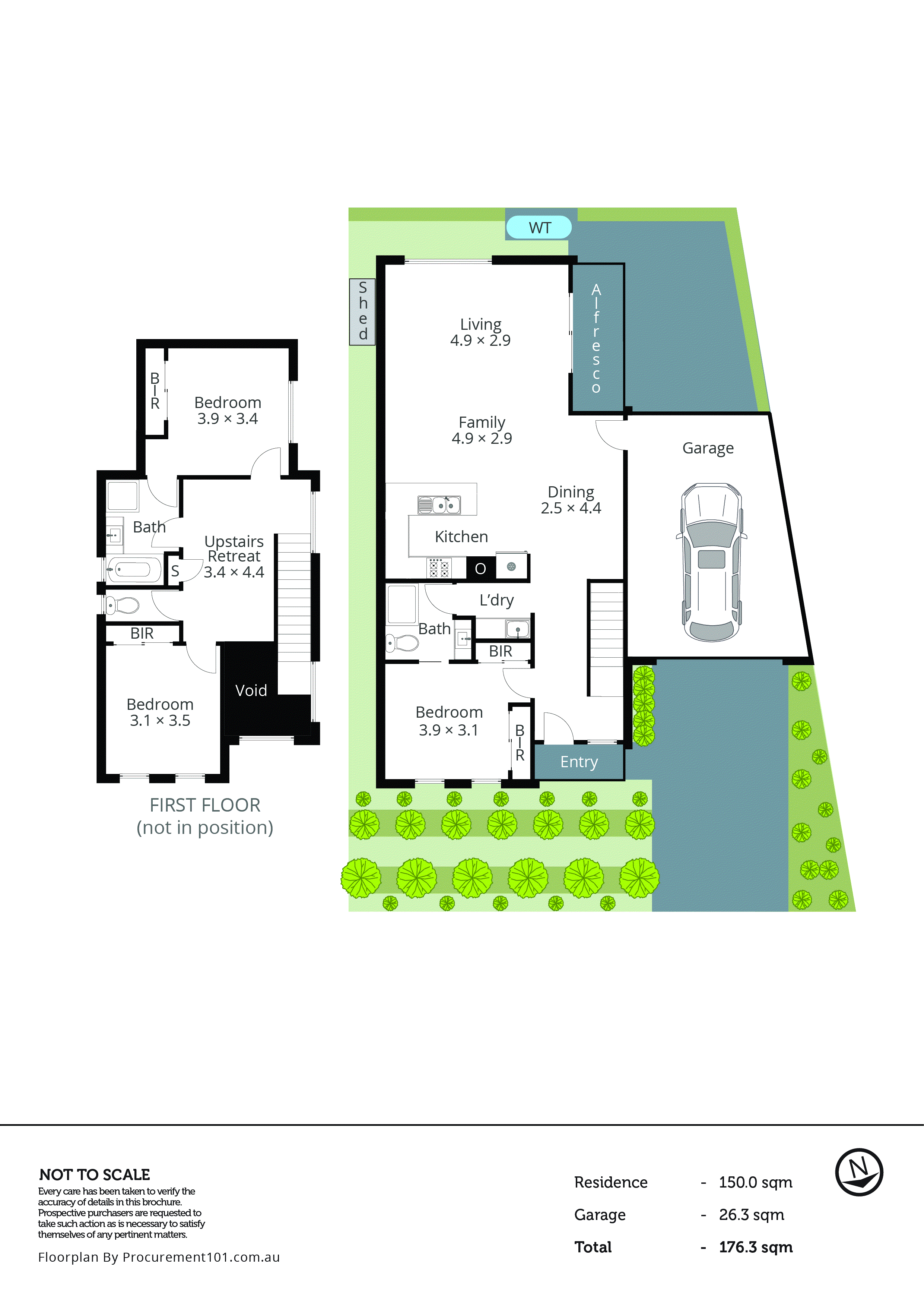 2A Kylie Court, Hampton Park VIC 3976 - Floorplan