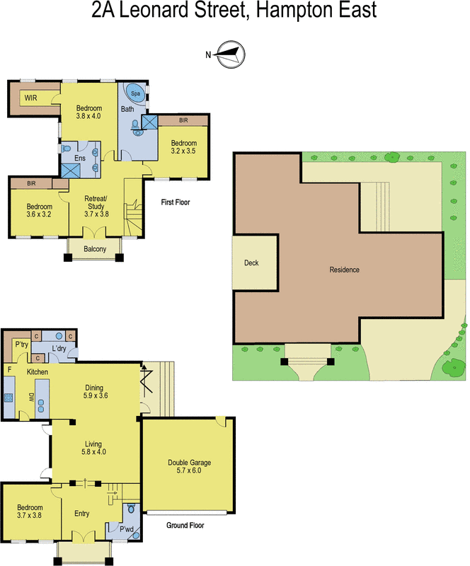 2A Leonard Street, Hampton East VIC 3188 - Floorplan
