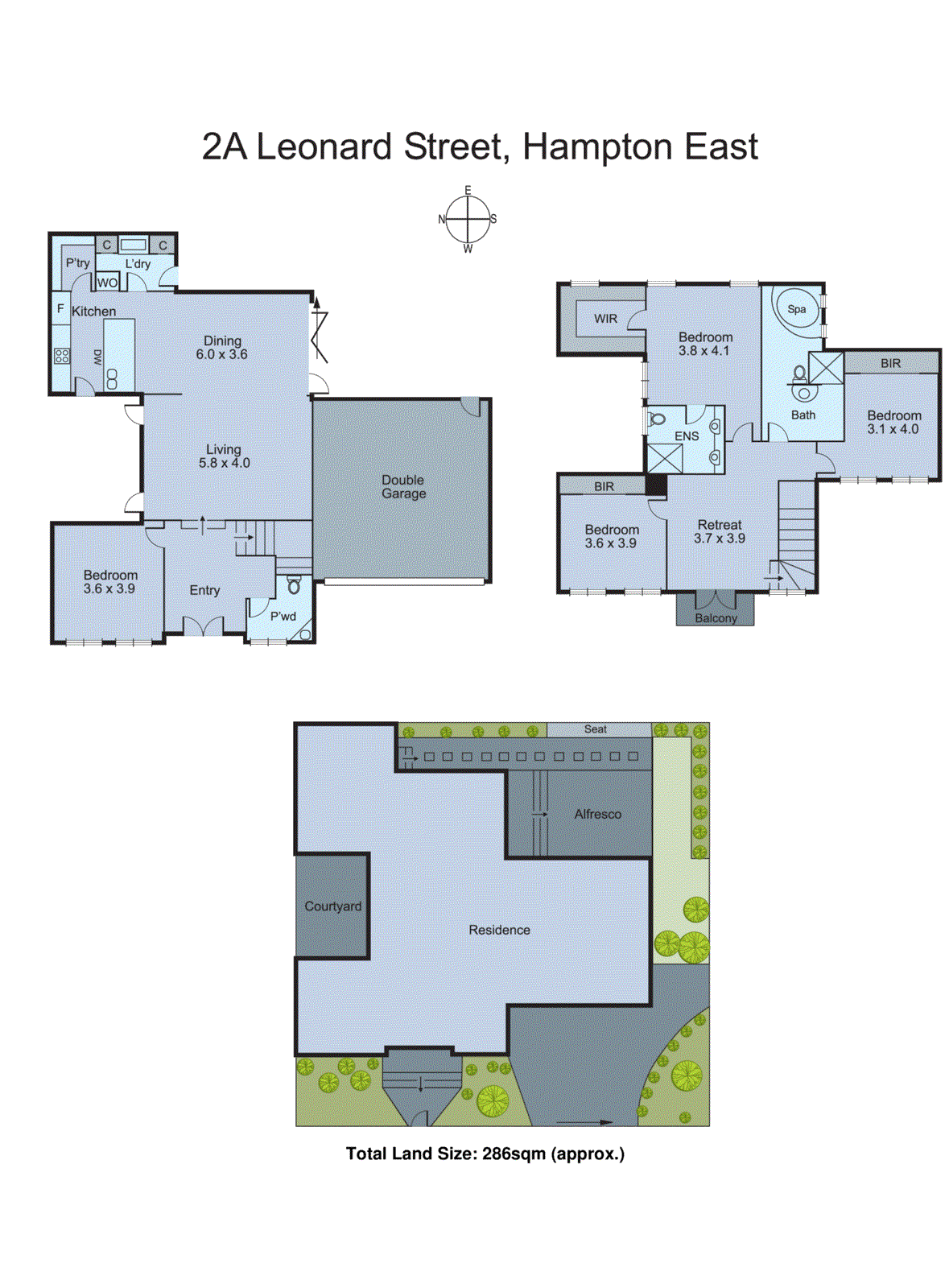 2A Leonard Street, Hampton East VIC 3188 - Floorplan