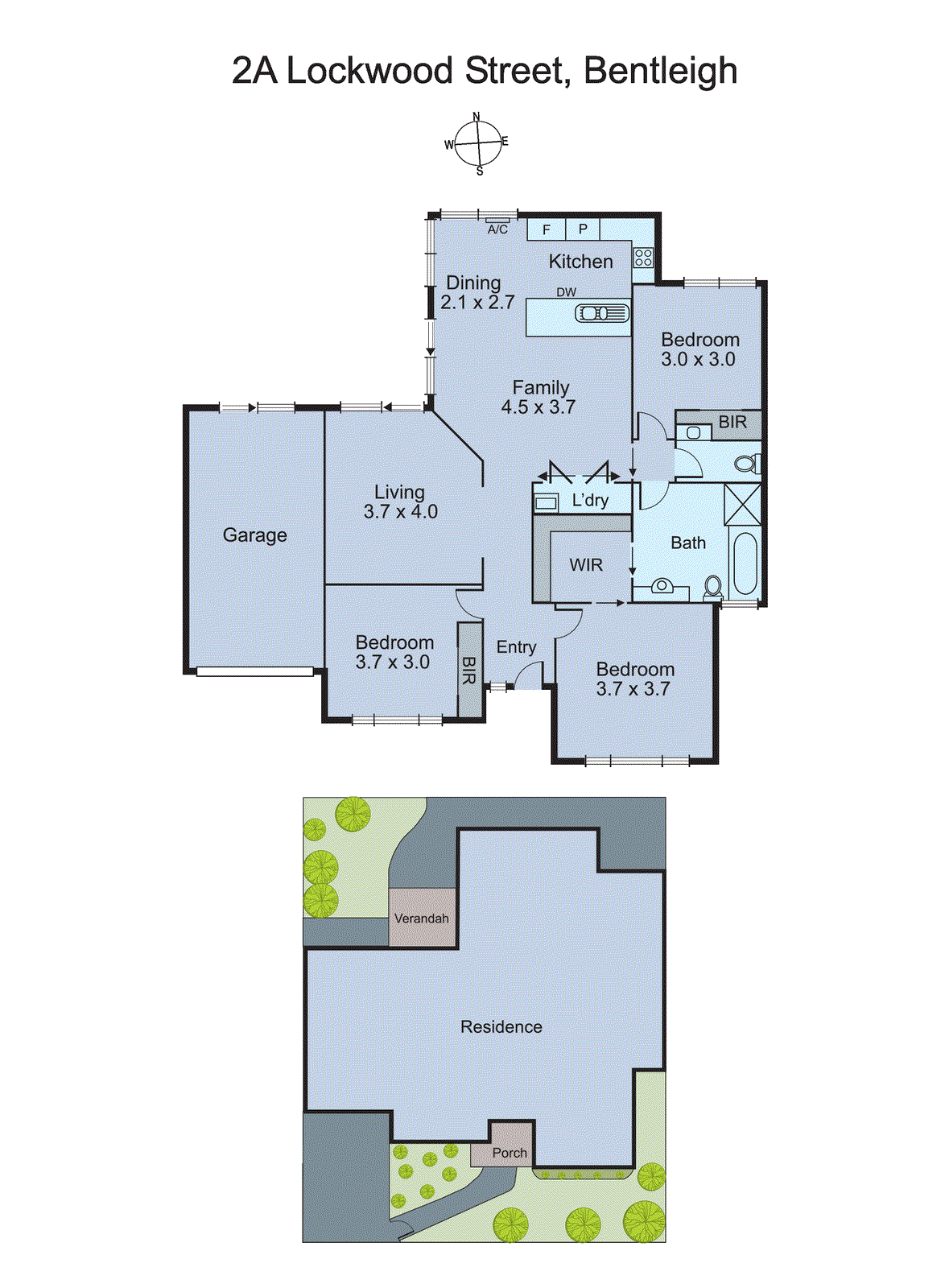 2A Lockwood Street, Bentleigh VIC 3204 - Floorplan