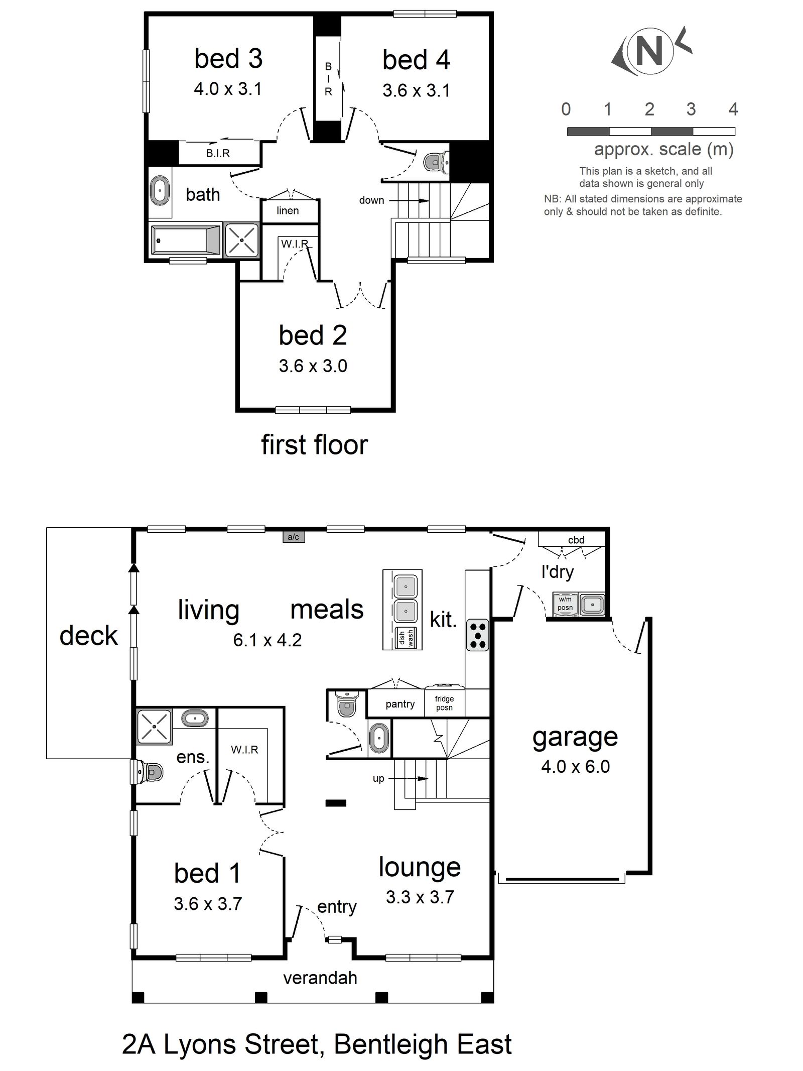 2A Lyons Street, BENTLEIGH EAST VIC 3165 - Floorplan