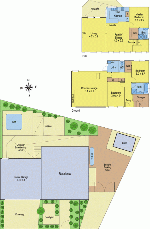 2A Maidie Street, HIGHTON VIC 3216 - Floorplan