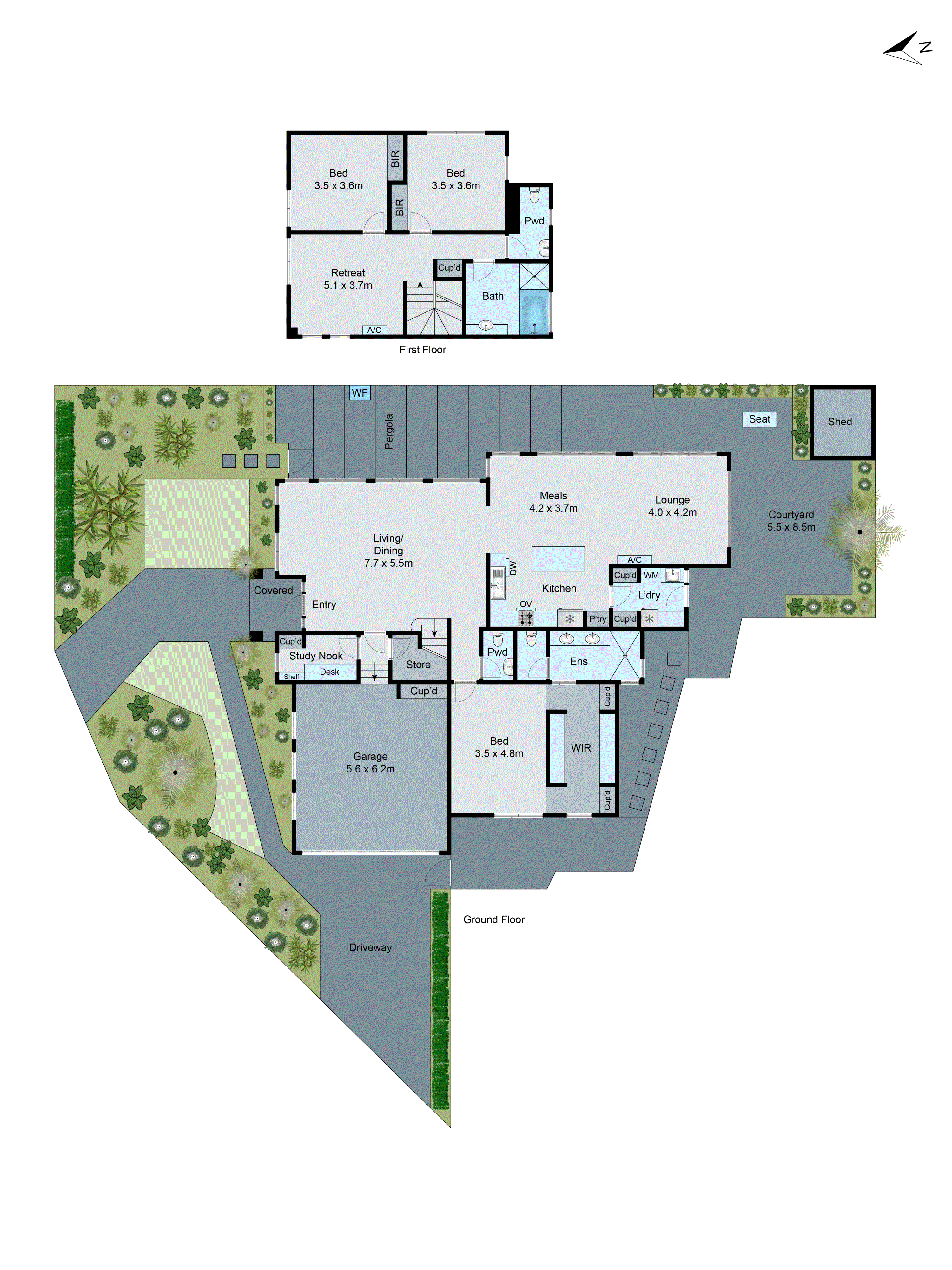 2A Mount Pleasant Drive, Mount Waverley VIC 3149 - Floorplan