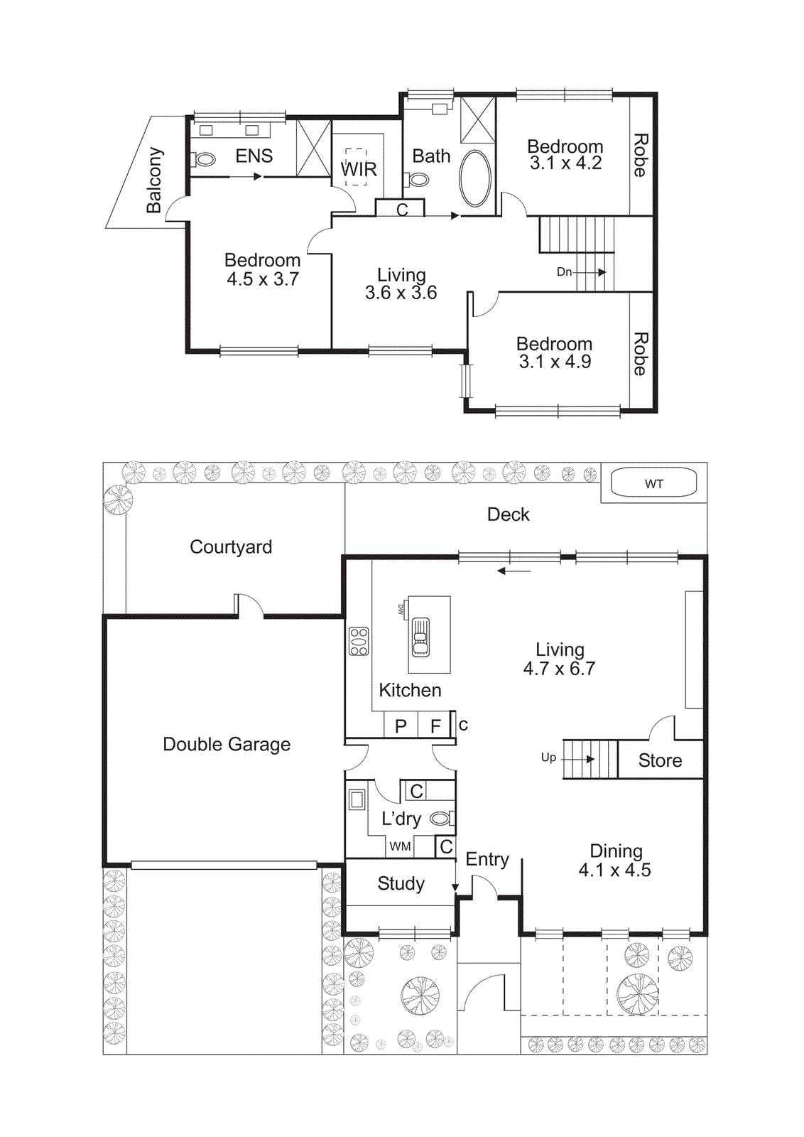 2A Parklands Crescent, Brighton East VIC 3187 - Floorplan