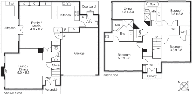2A Parkview Road, Brighton East VIC 3187 - Floorplan