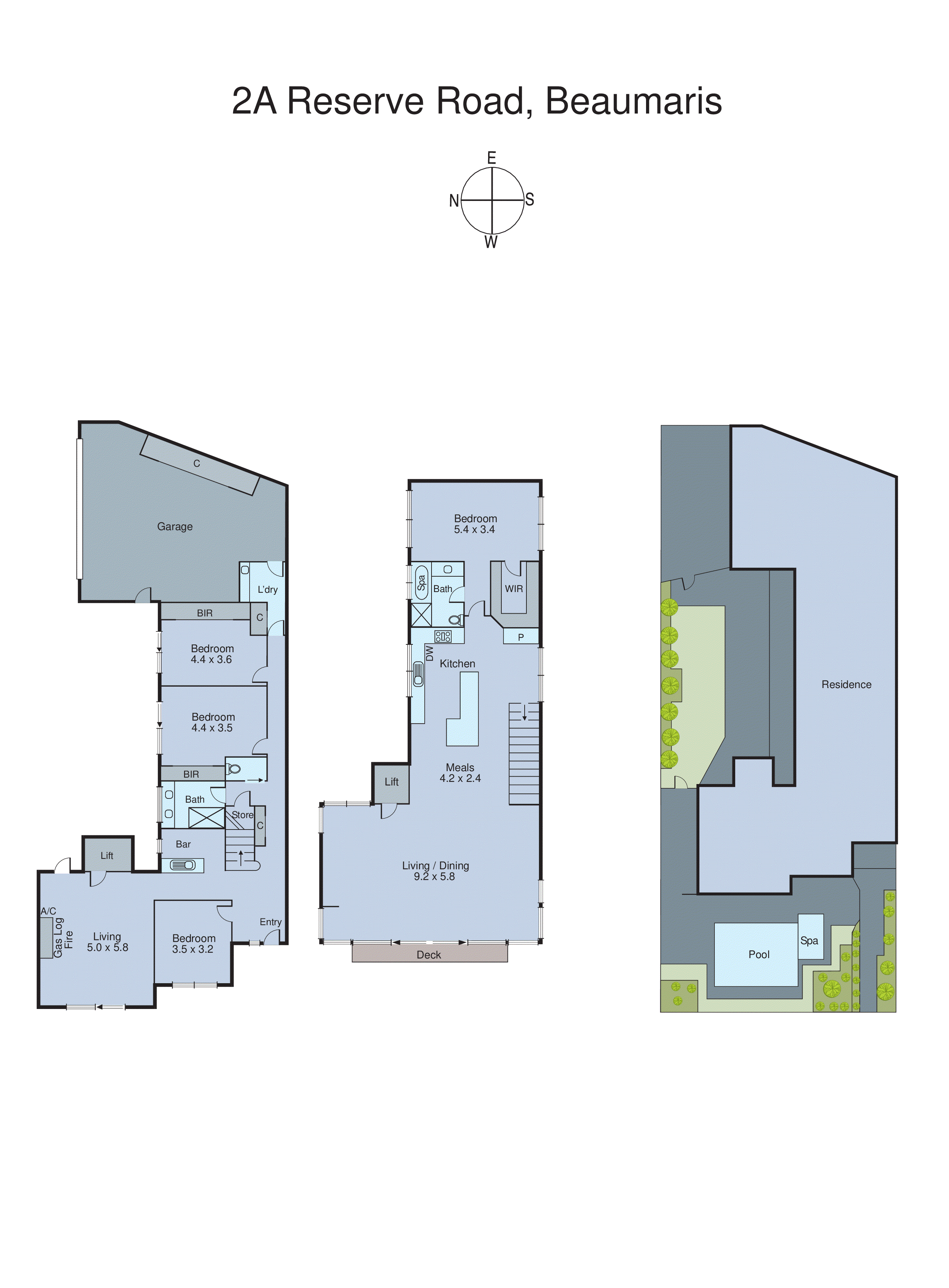 2A Reserve Road, Beaumaris VIC 3193 - Floorplan