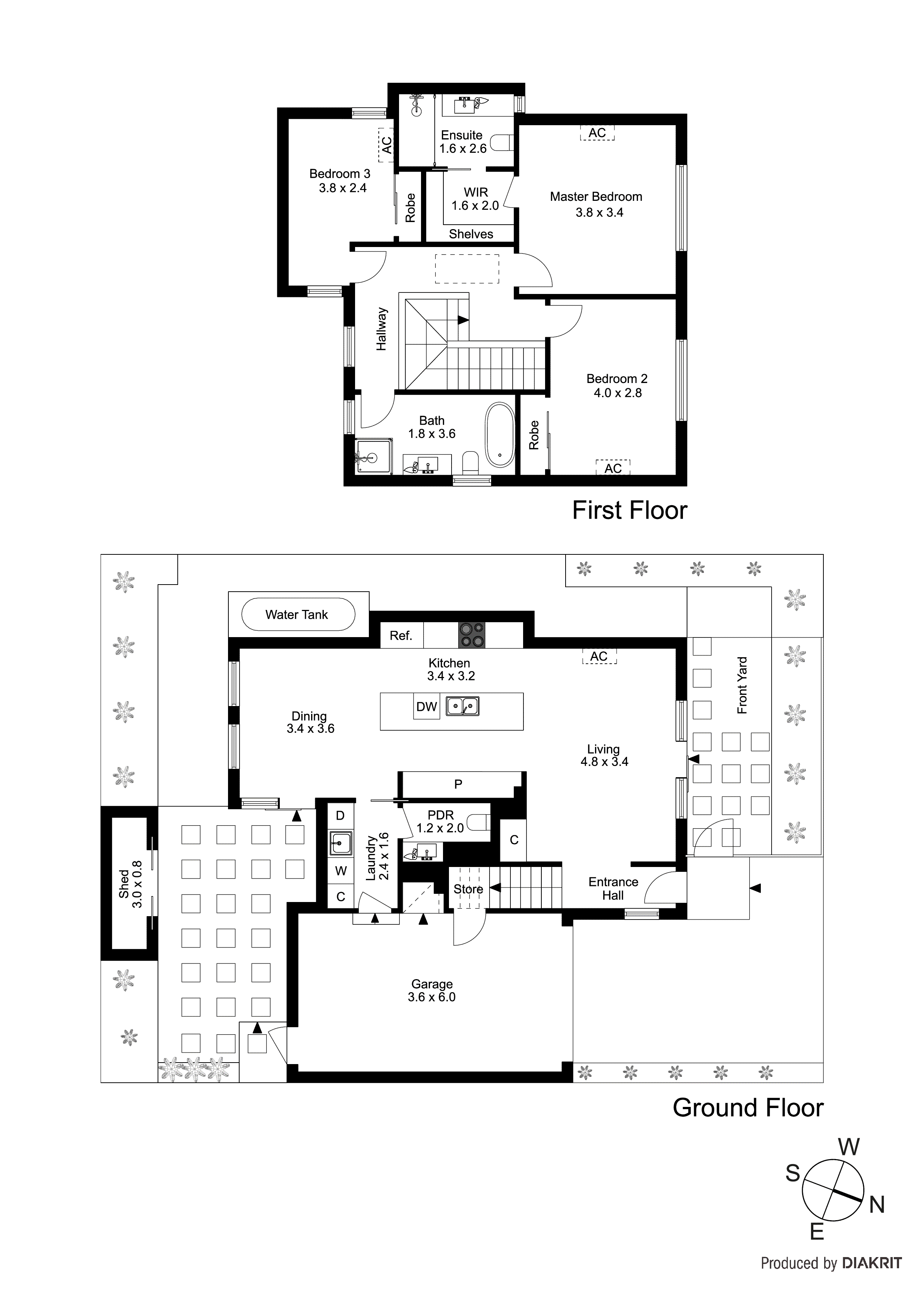 2a Robertson Parade, Aspendale VIC 3195 - Floorplan