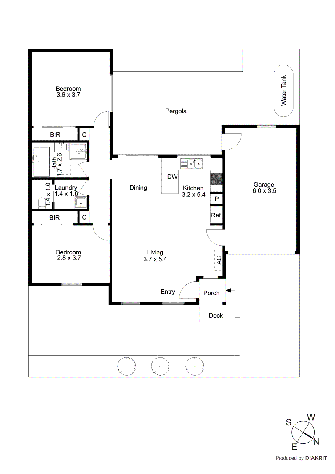2A Smith Street, Carrum VIC 3197 - Floorplan