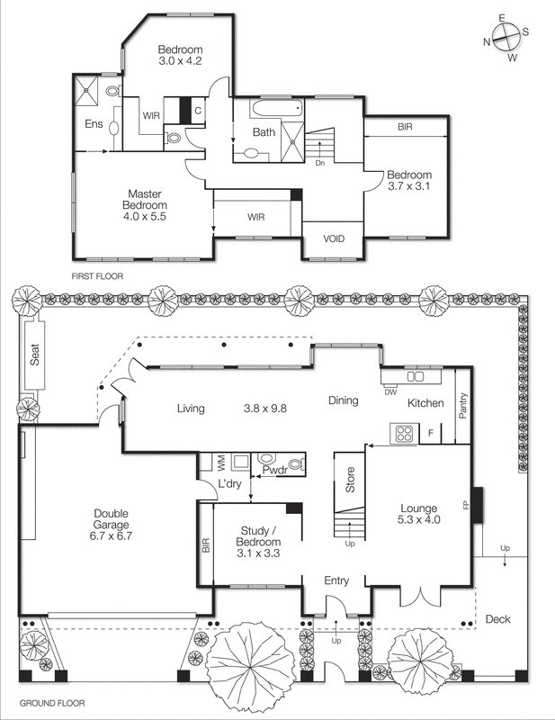 2a Storey Avenue, Hampton VIC 3188 - Floorplan