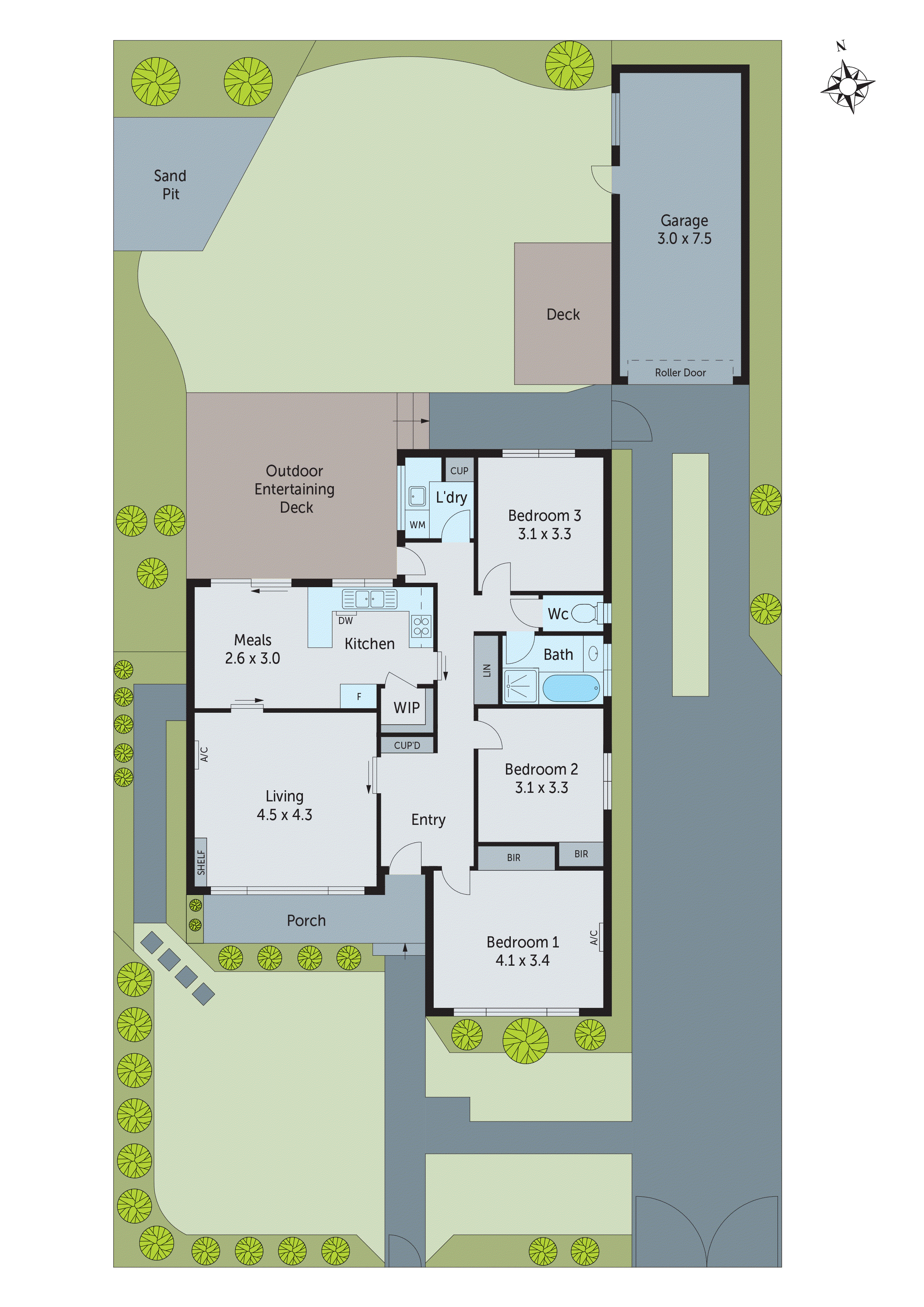 2A Sydenham Avenue, Manifold Heights VIC 3218 - Floorplan