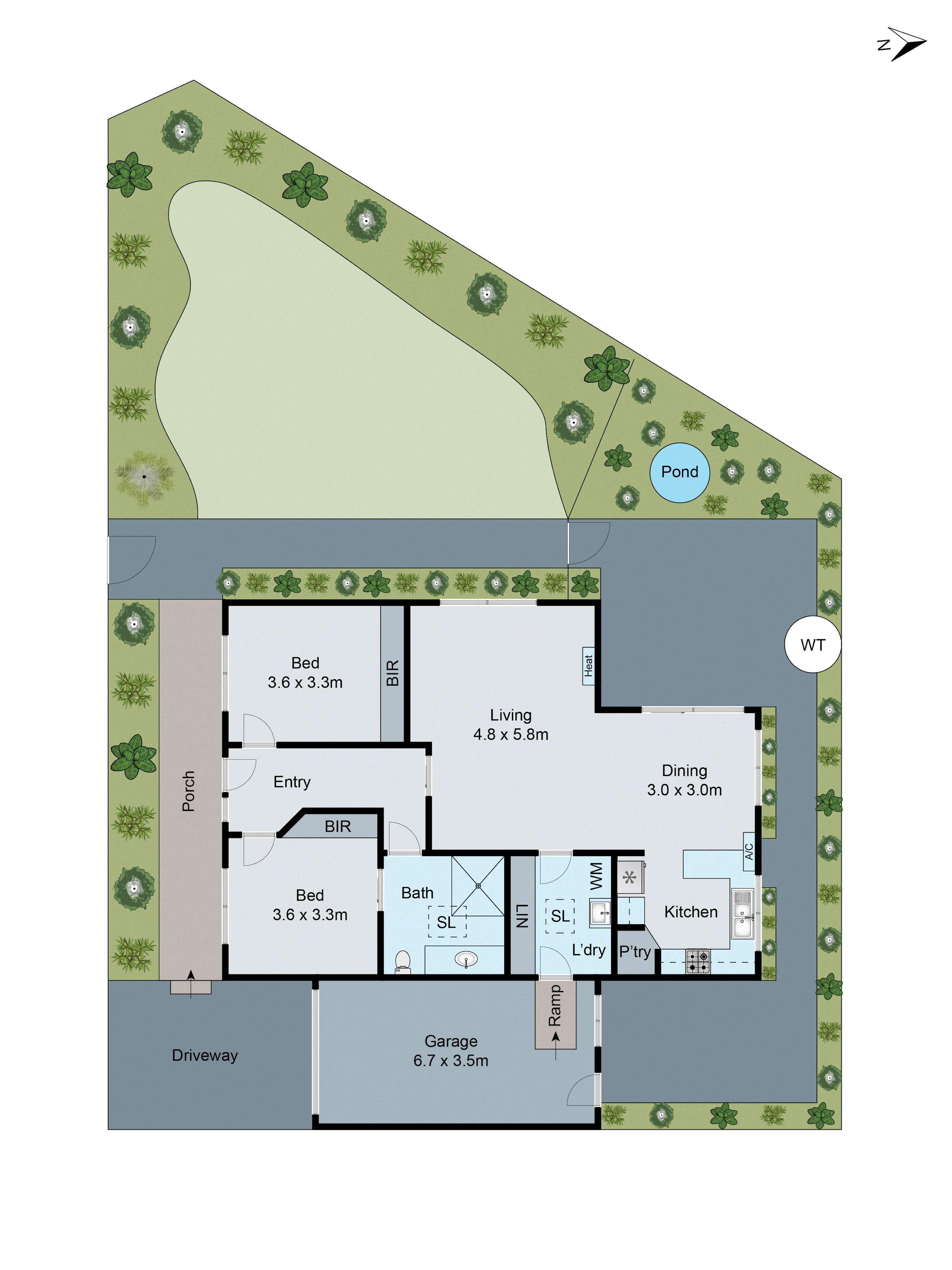 2A Tasman Avenue, Belmont VIC 3216 - Floorplan