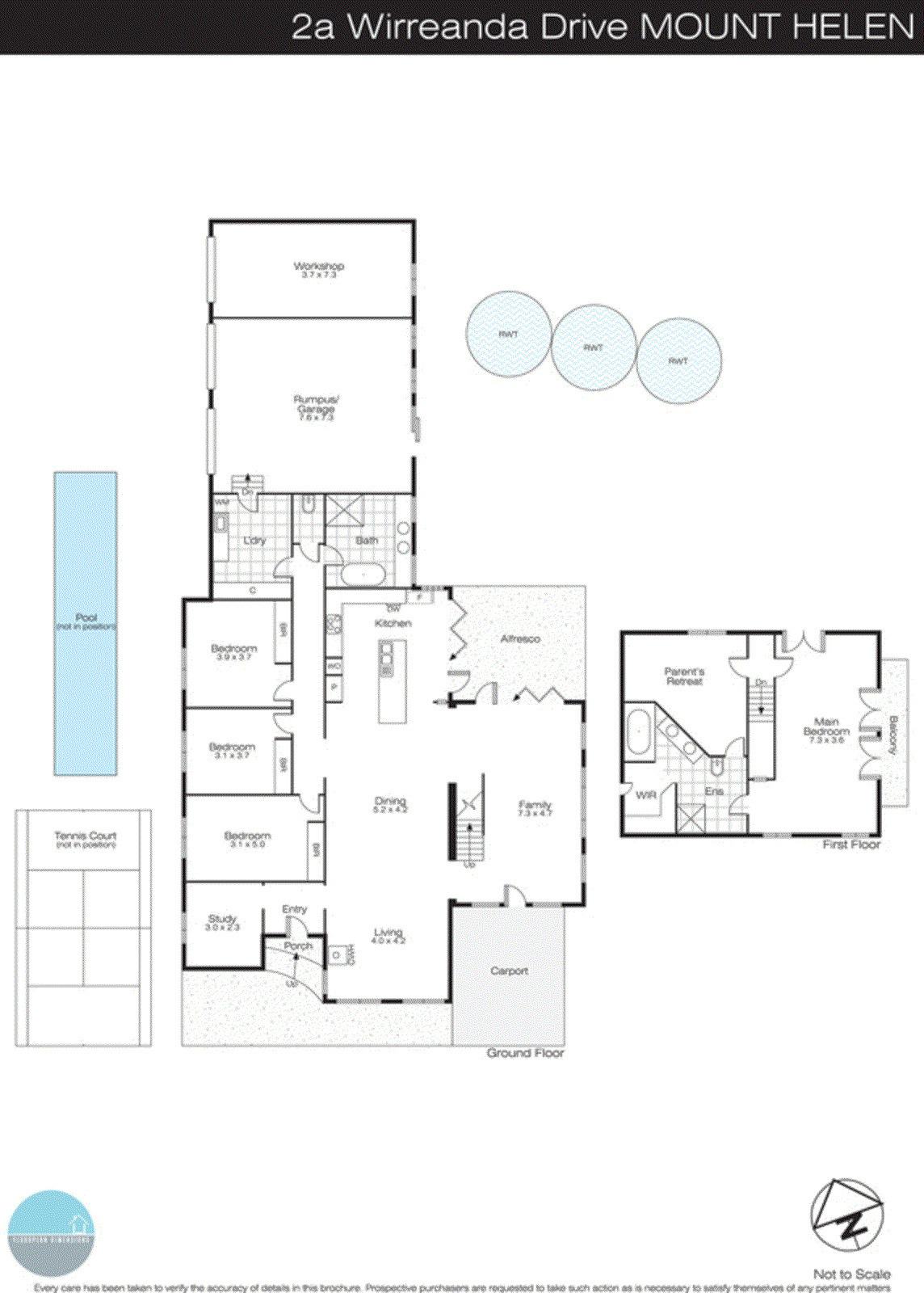 2A Wirreanda Drive, Buninyong VIC 3357 - Floorplan
