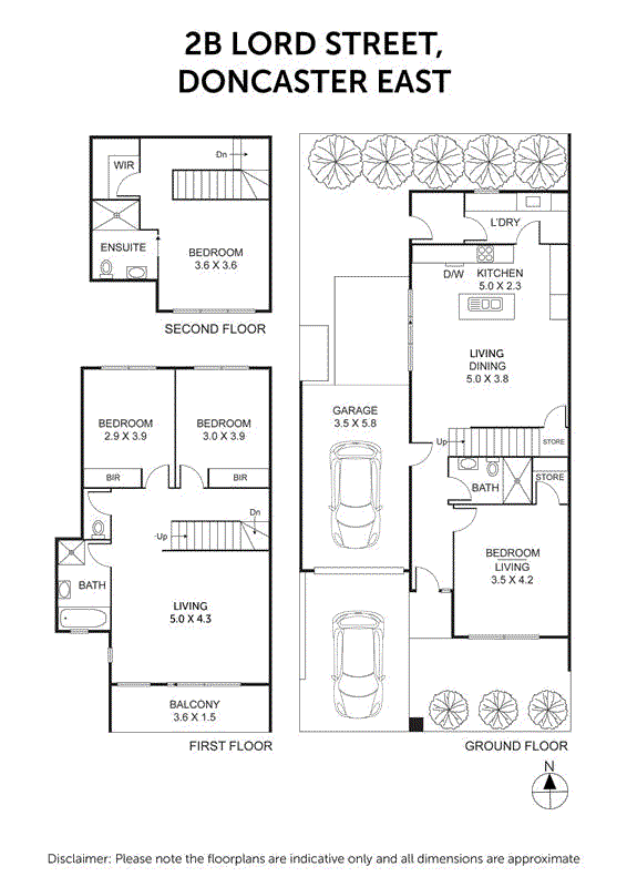 2B Lord Street, Doncaster East VIC 3109 - Floorplan