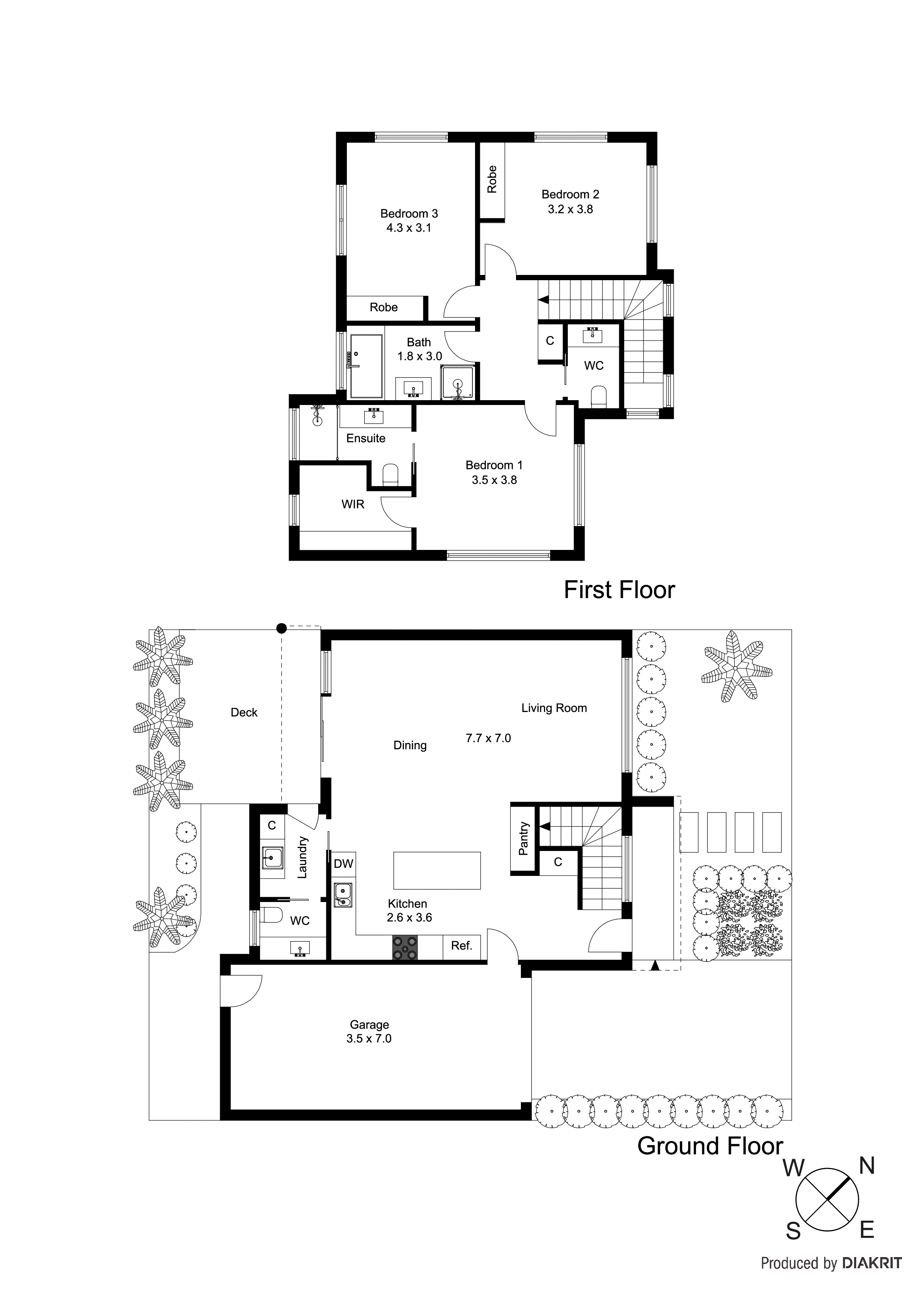 2B Marion Street, Seaford VIC 3198 - Floorplan