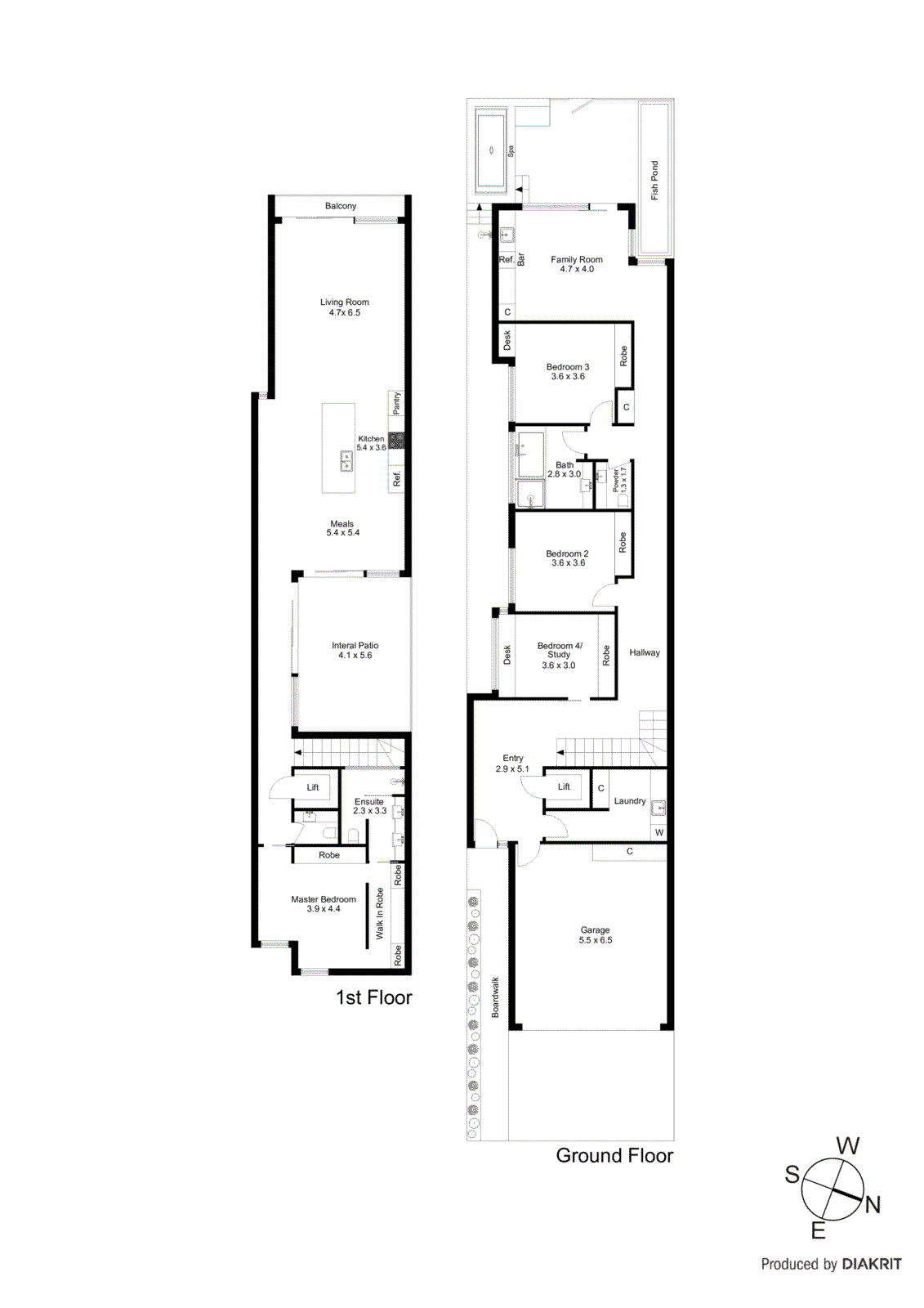 2B Newington Lane, Chelsea VIC 3196 - Floorplan