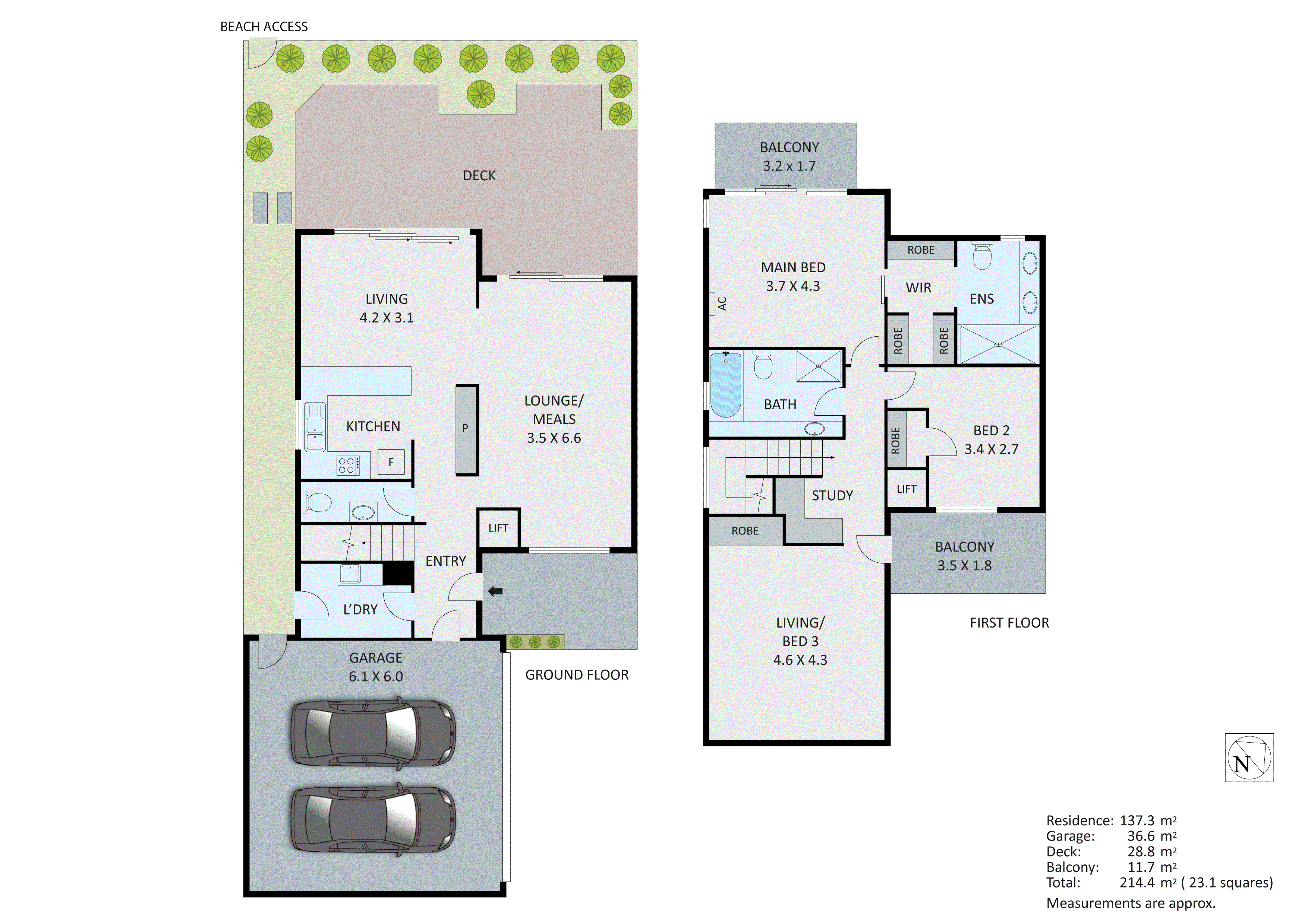 2B Spray Street, Parkdale VIC 3195 - Floorplan