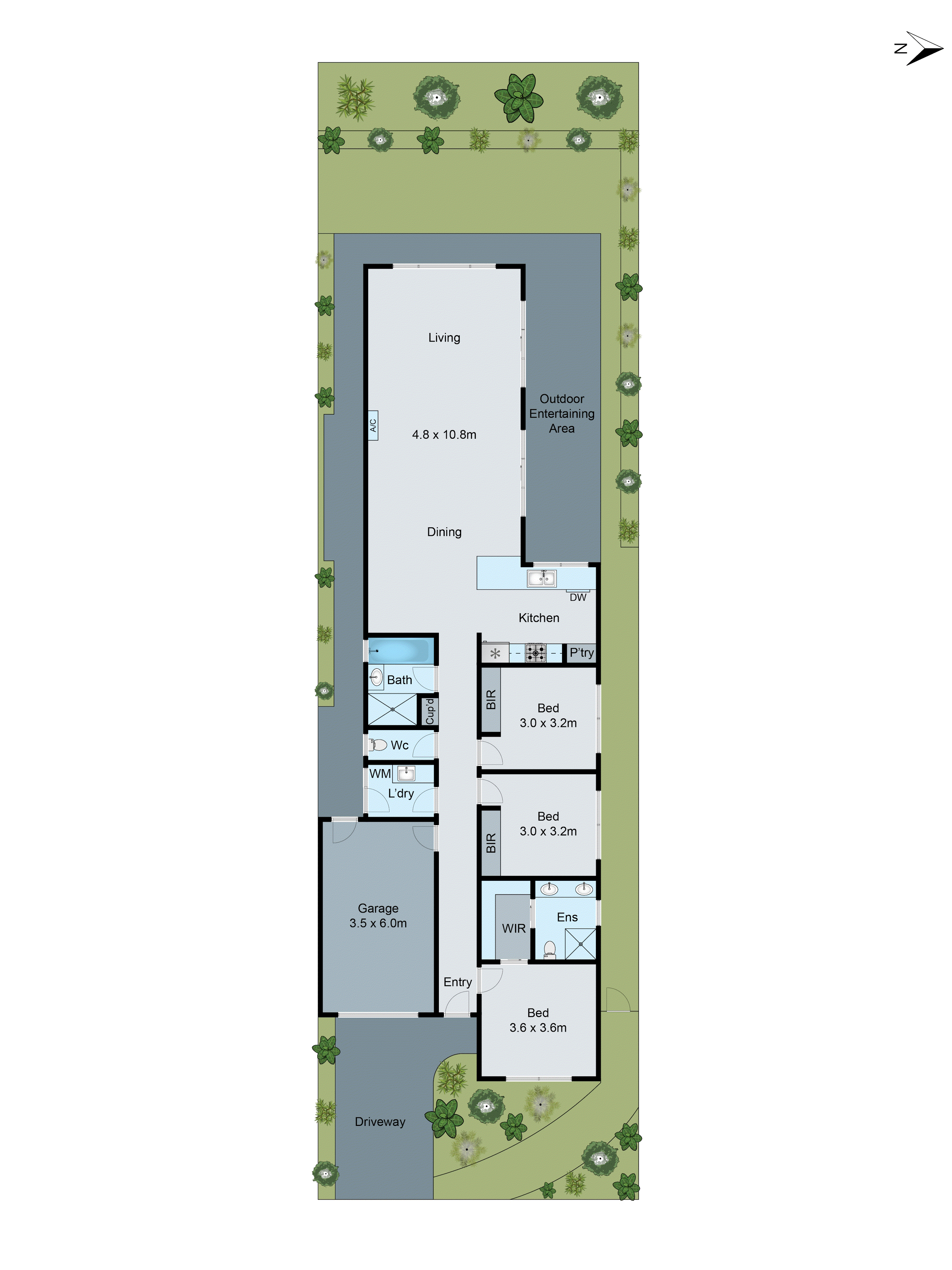 2B St Elmo Crescent, Highton VIC 3216 - Floorplan