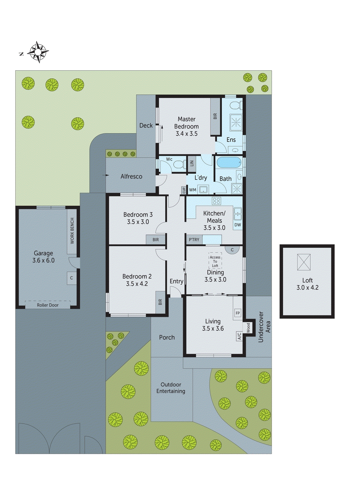 2B Thatcher Court, Whittington VIC 3219 - Floorplan