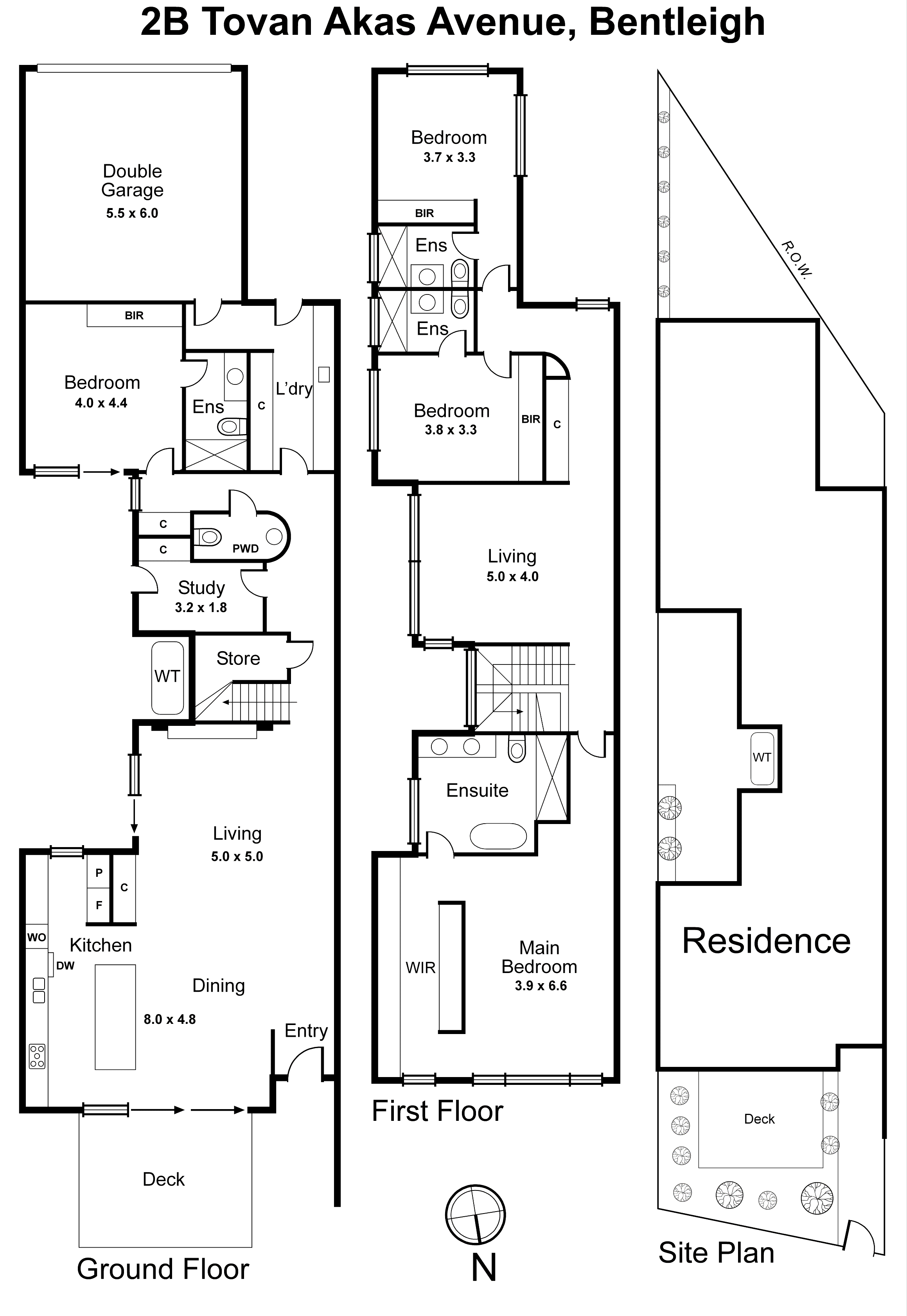 2B Tovan Akas Avenue, Bentleigh VIC 3204 - Floorplan