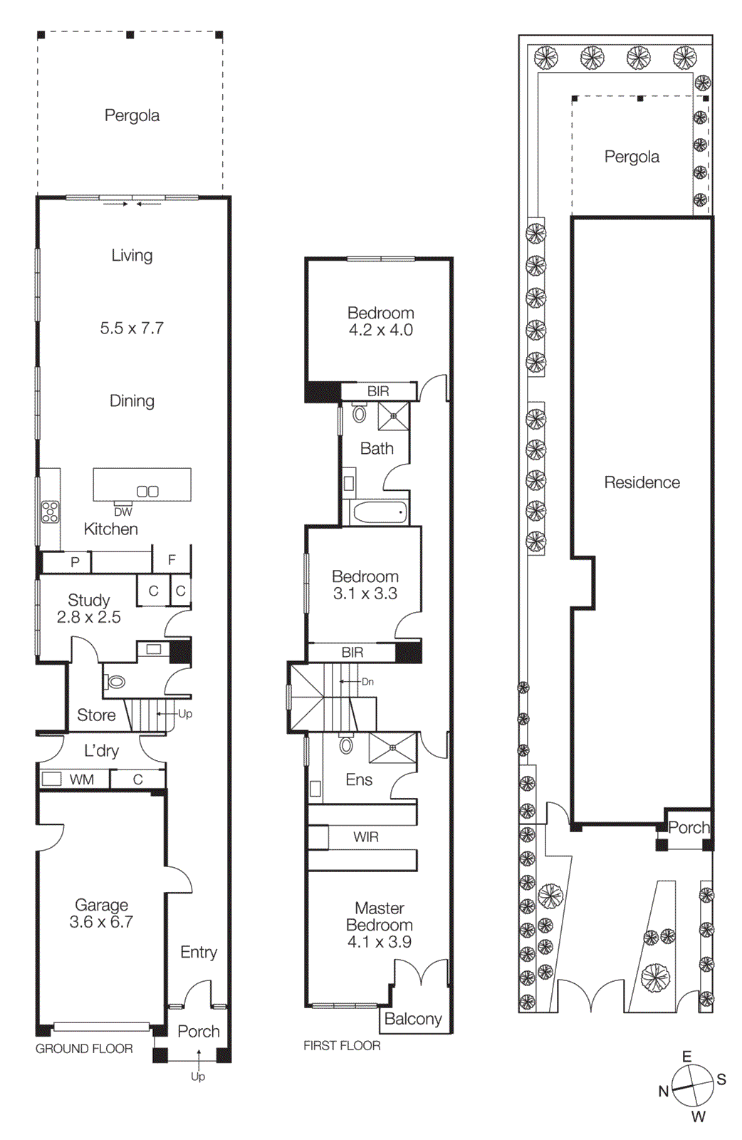 2C Carolyn Street, Hampton VIC 3188 - Floorplan