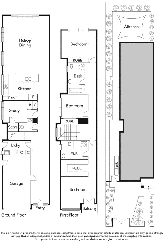 2C Carolyn Street, Hampton VIC 3188 - Floorplan