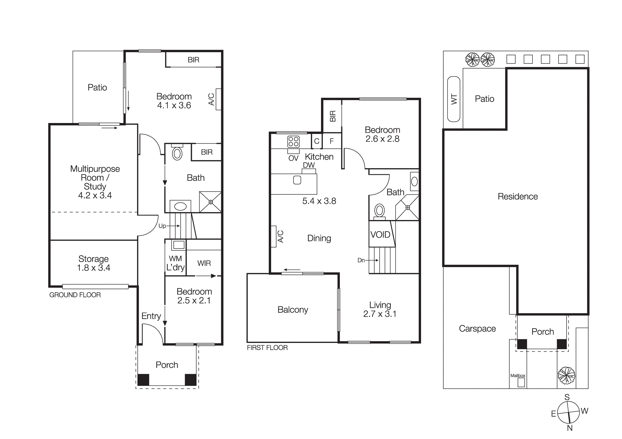 2C Fairbank Road, Bentleigh VIC 3204 - Floorplan