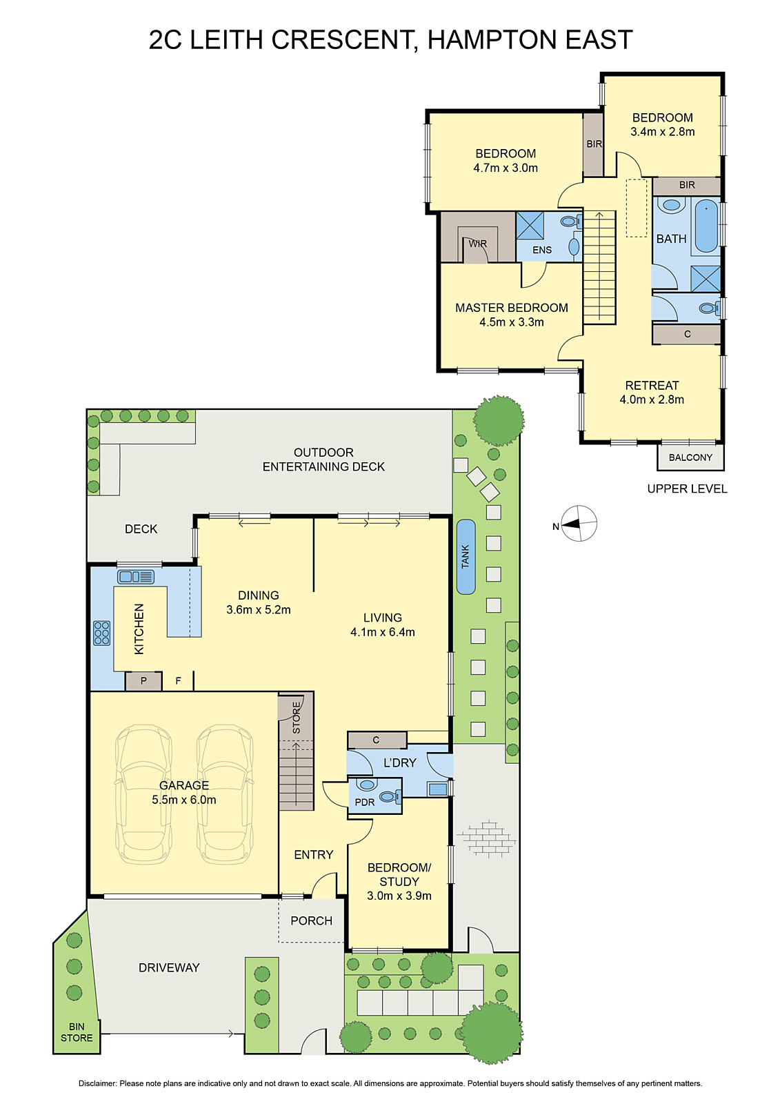 2C Leith Crescent, Hampton East VIC 3188 - Floorplan