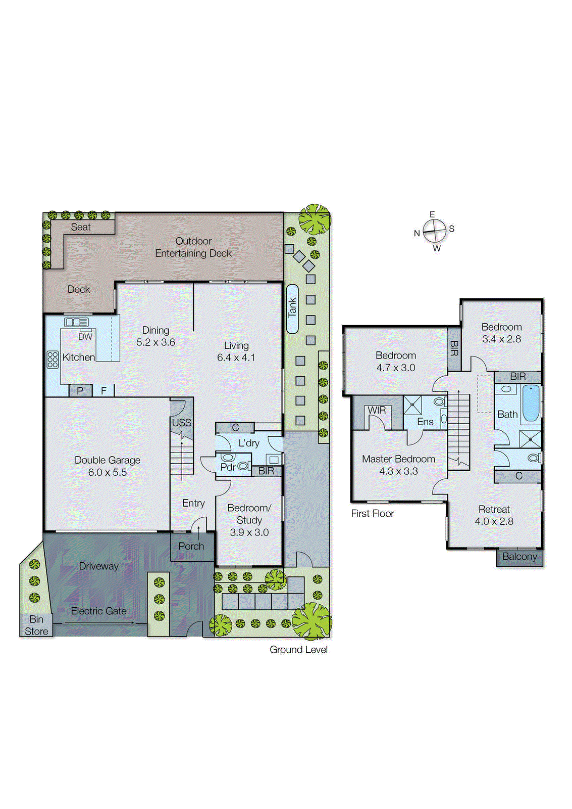 2C Leith Crescent, Hampton East VIC 3188 - Floorplan