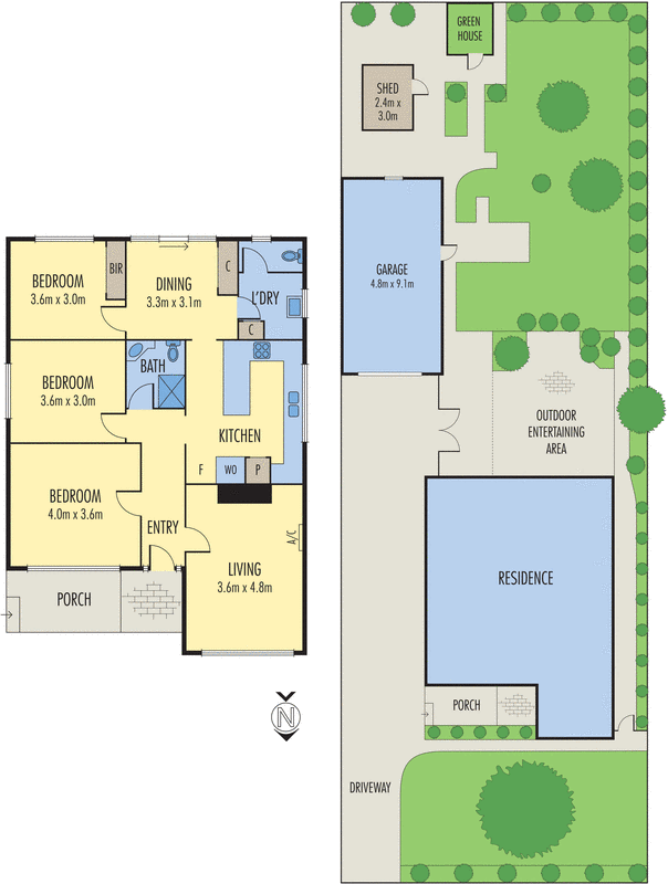 2c Maurice Street, Herne Hill VIC 3218 - Floorplan
