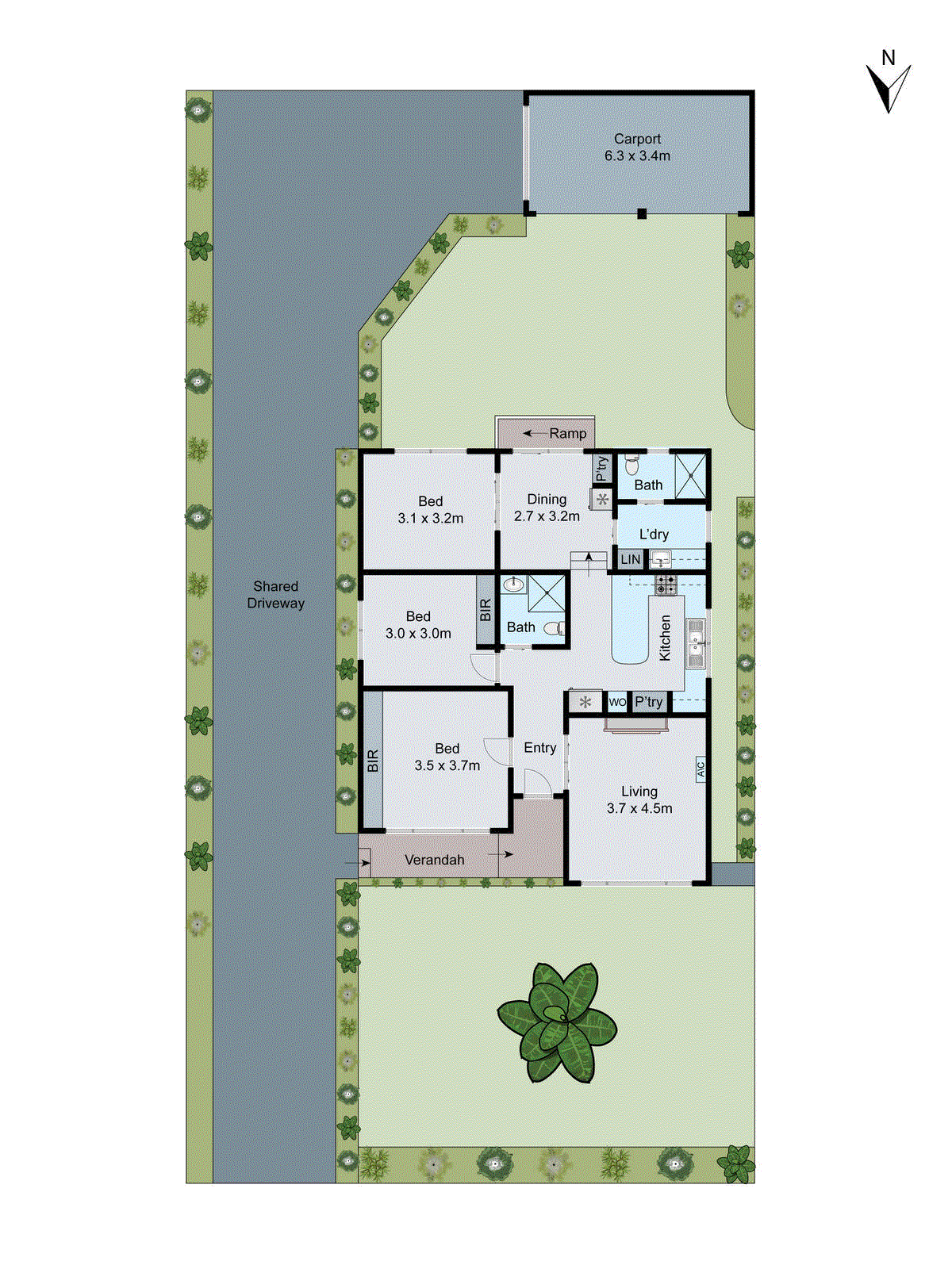 2c Maurice Street, Herne Hill VIC 3218 - Floorplan