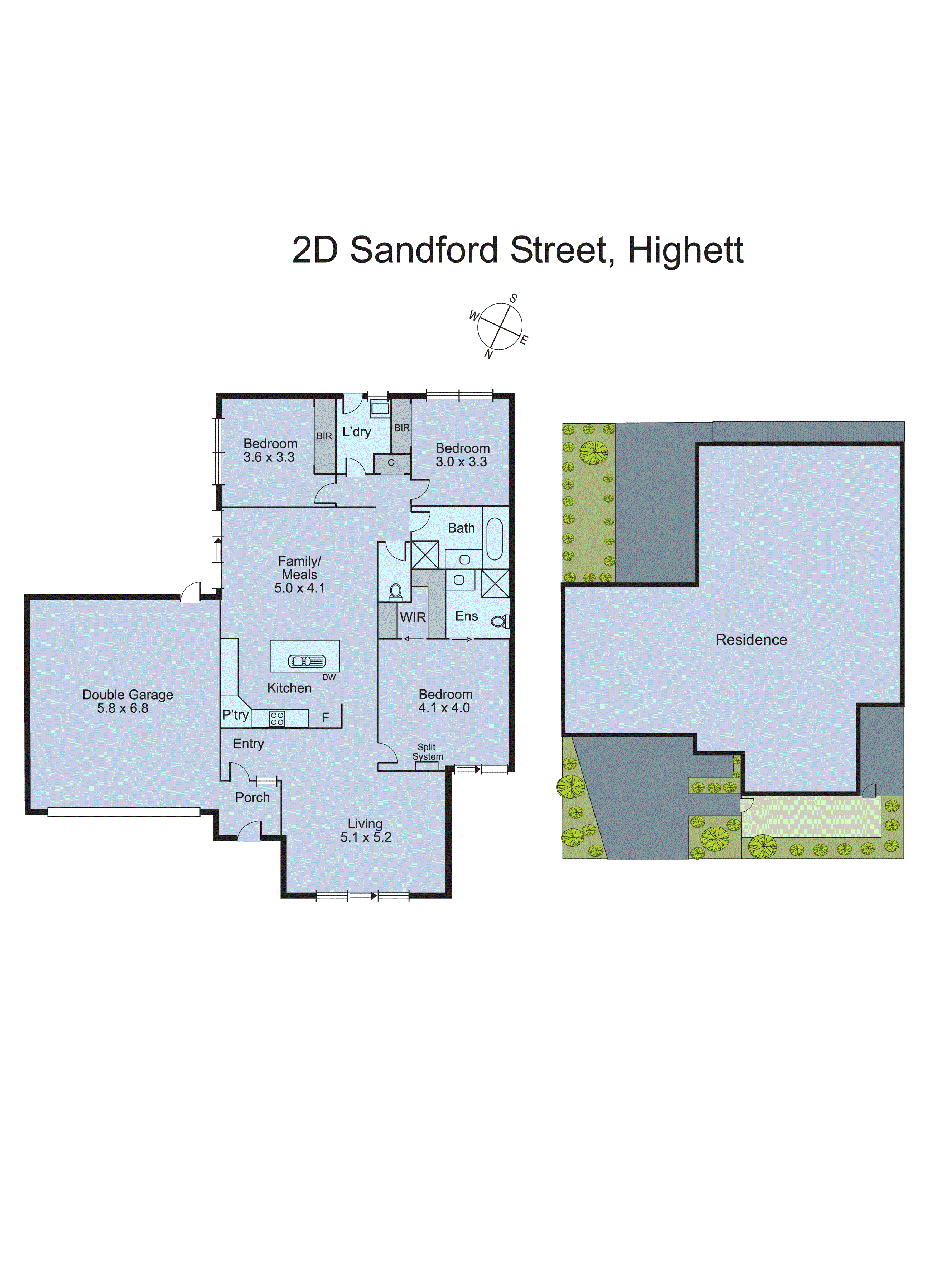 2D Sandford Street, Highett VIC 3190 - Floorplan