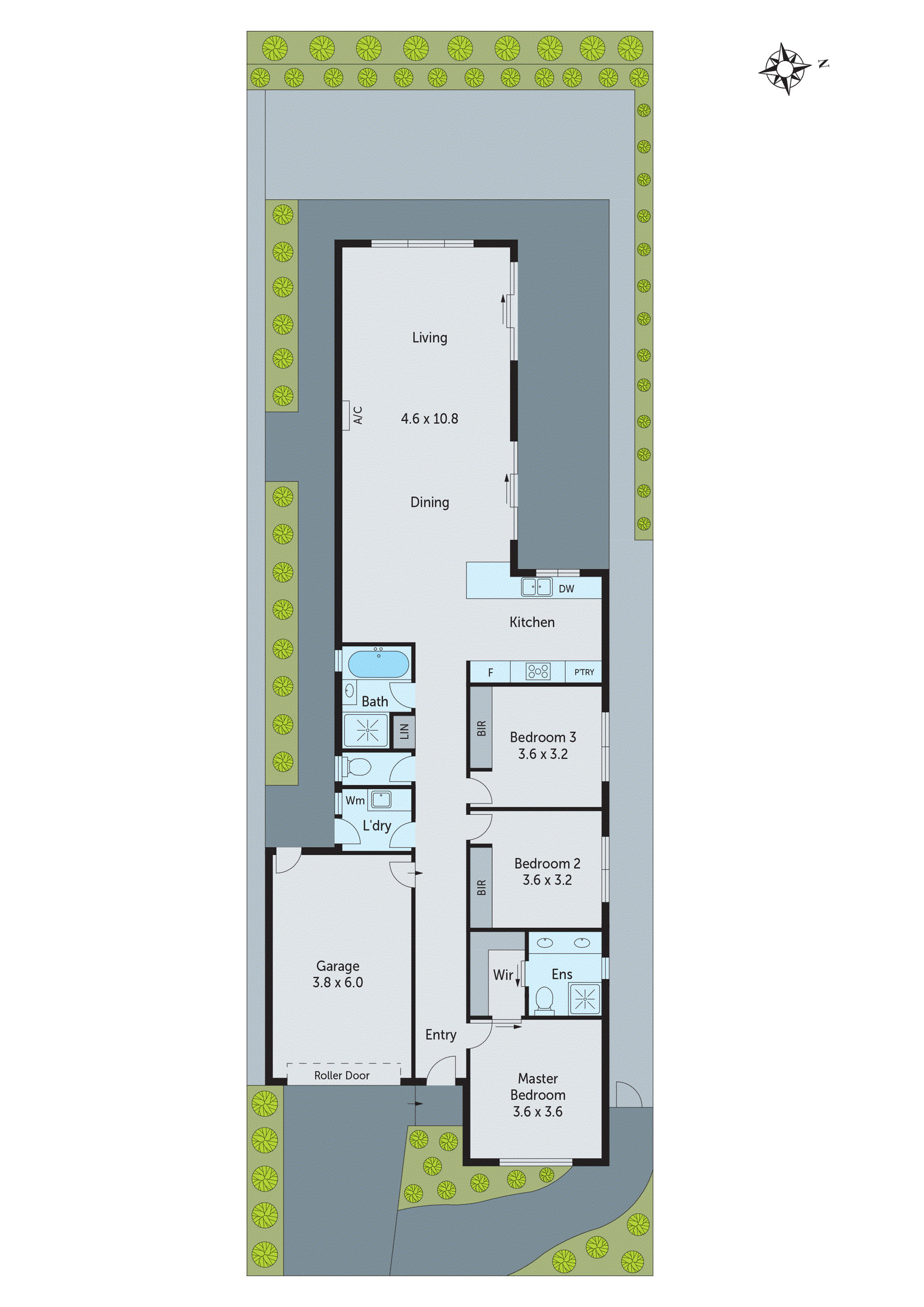 2D St Elmo Crescent, Highton VIC 3216 - Floorplan