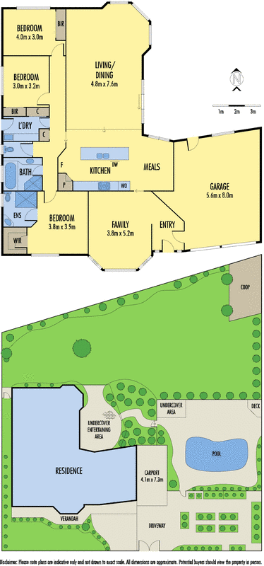 3-5 Camberwarra Avenue, Clifton Springs VIC 3222 - Floorplan