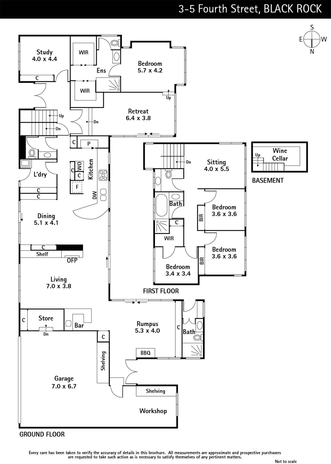 3-5 Fourth Street, BLACK ROCK VIC 3193 - Floorplan