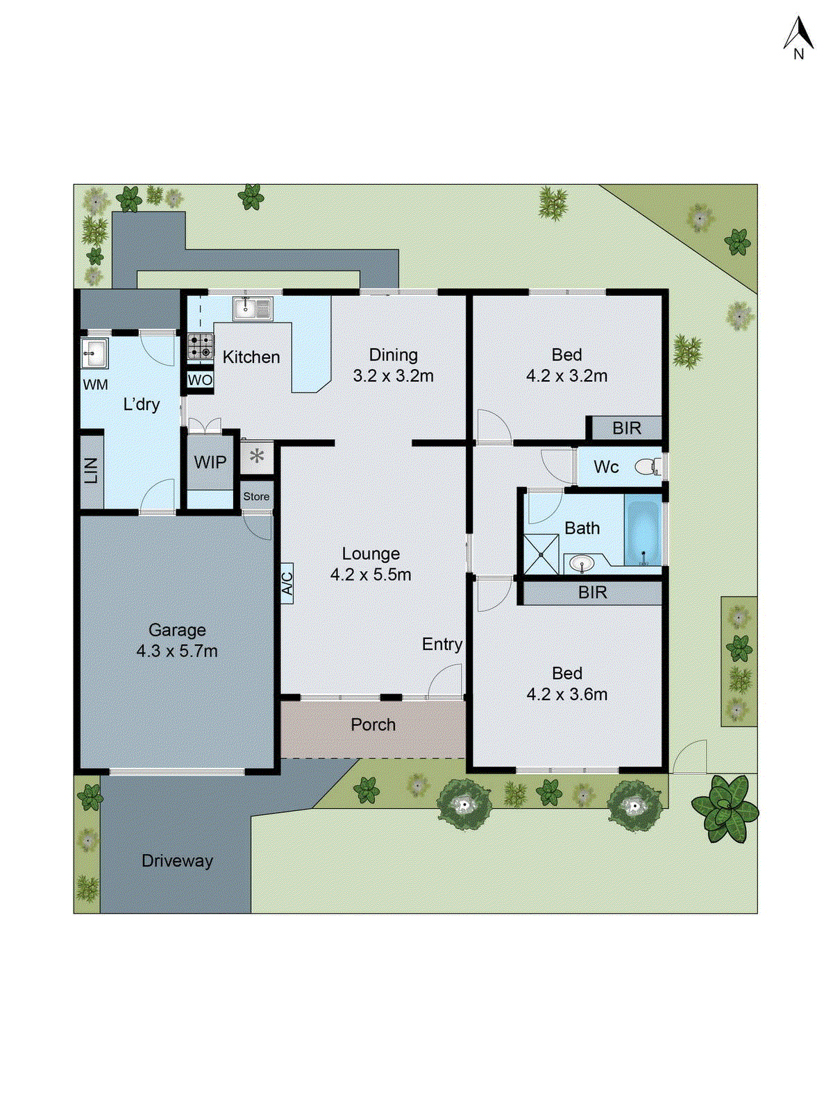 3 Ada Street, Clifton Springs VIC 3222 - Floorplan