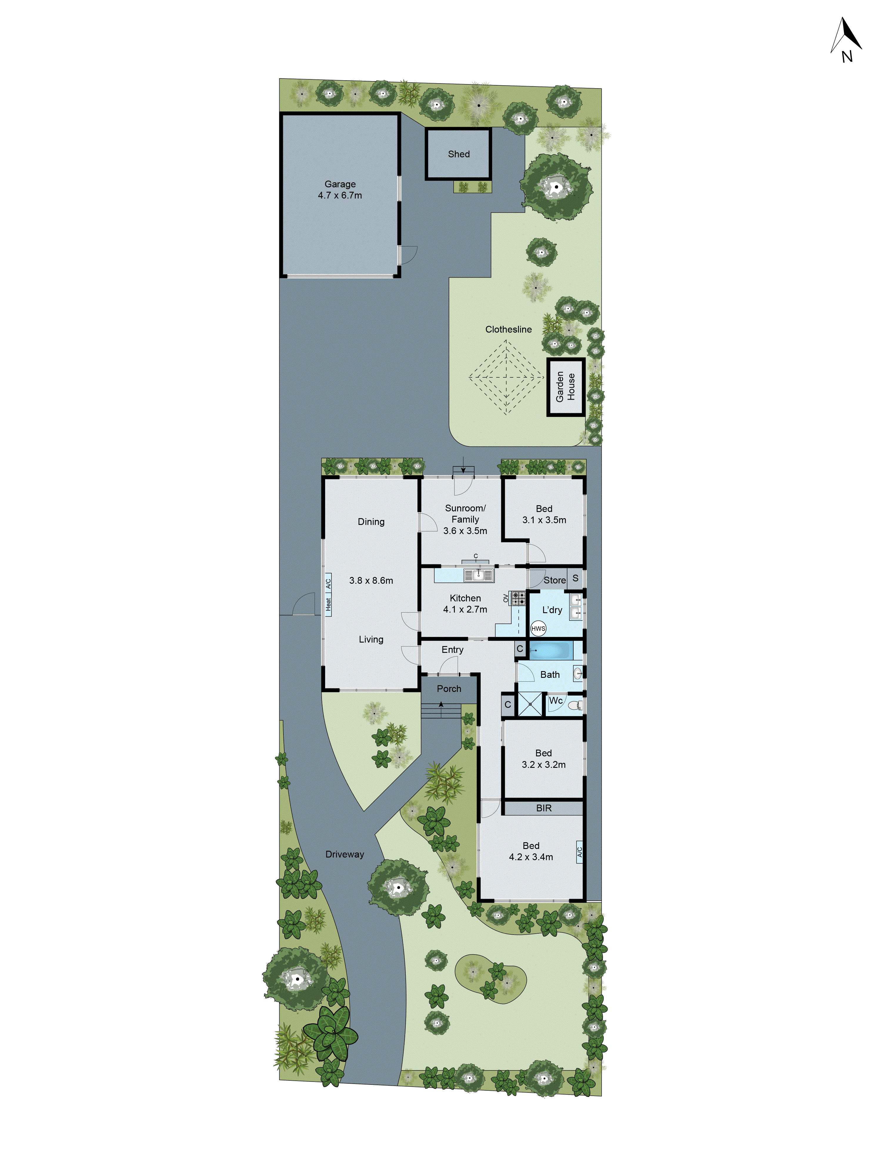 3 Agnew Street, Blackburn South VIC 3130 - Floorplan